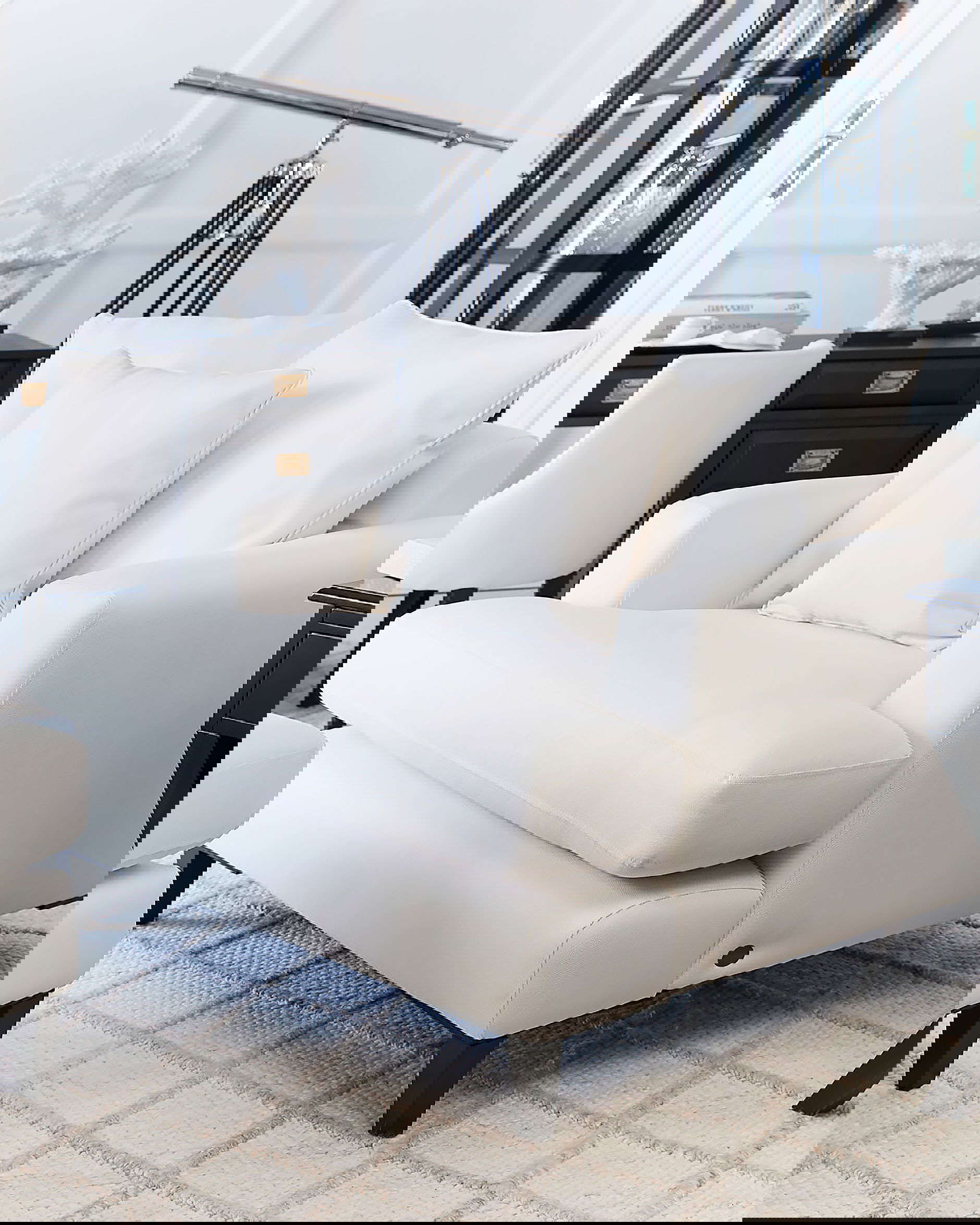 Los Angeles fåtölj off-white