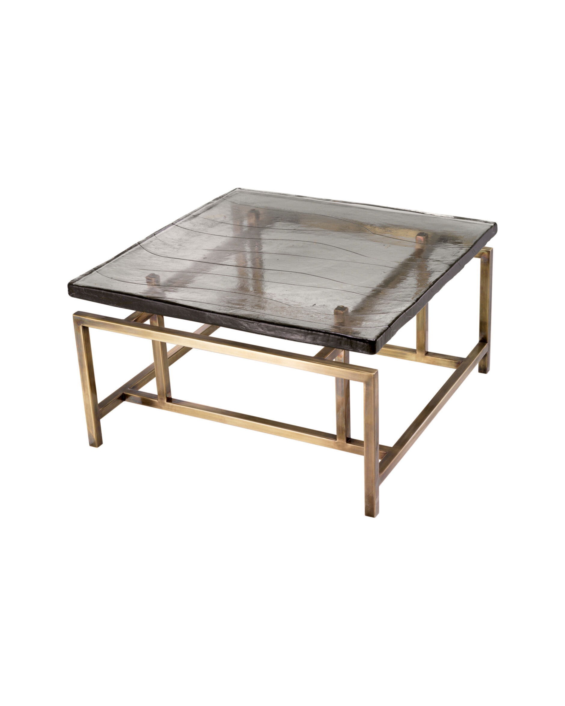 Schlumberg Coffee Table Vintage Brass