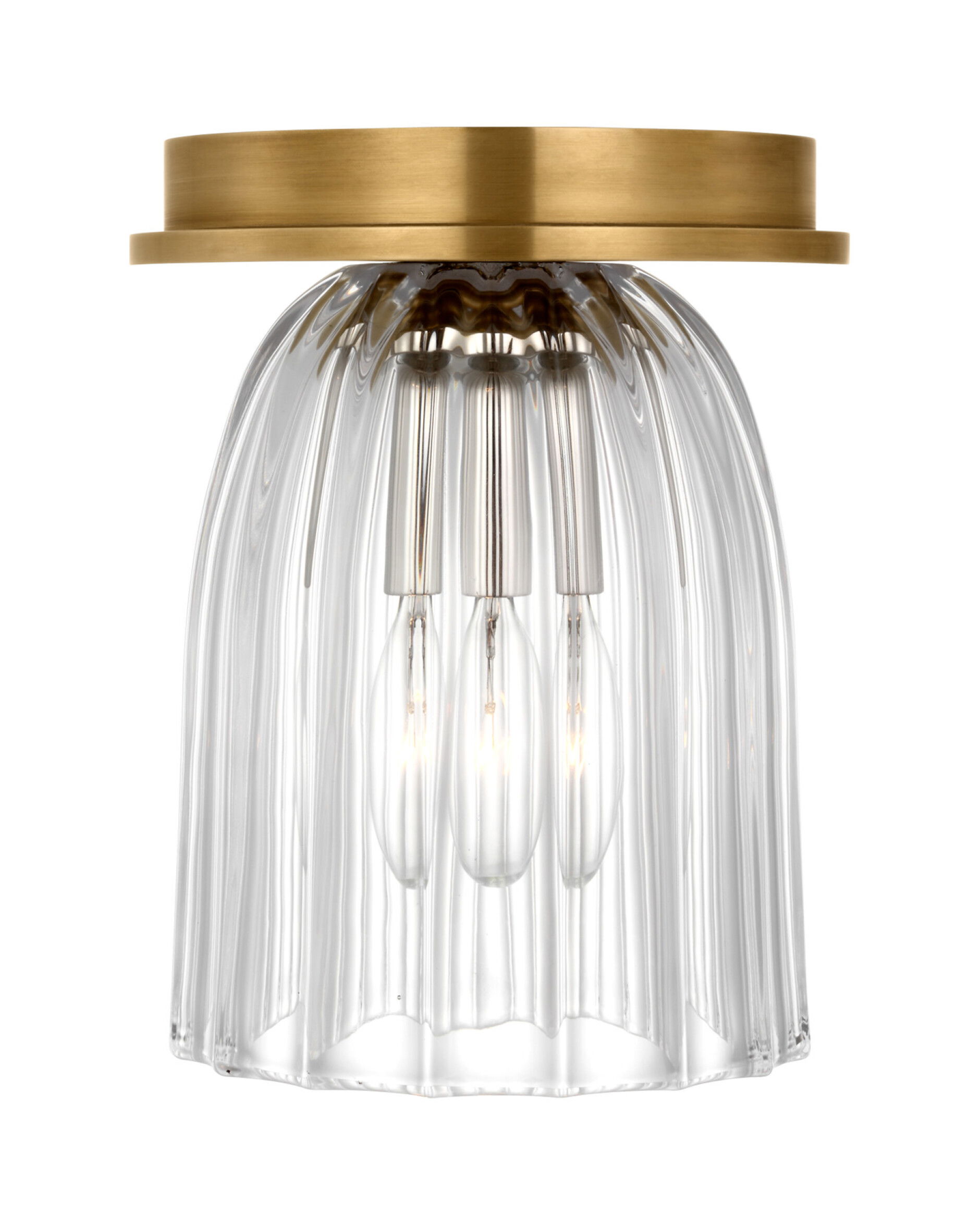 Asalea 5" plafond antik mässing