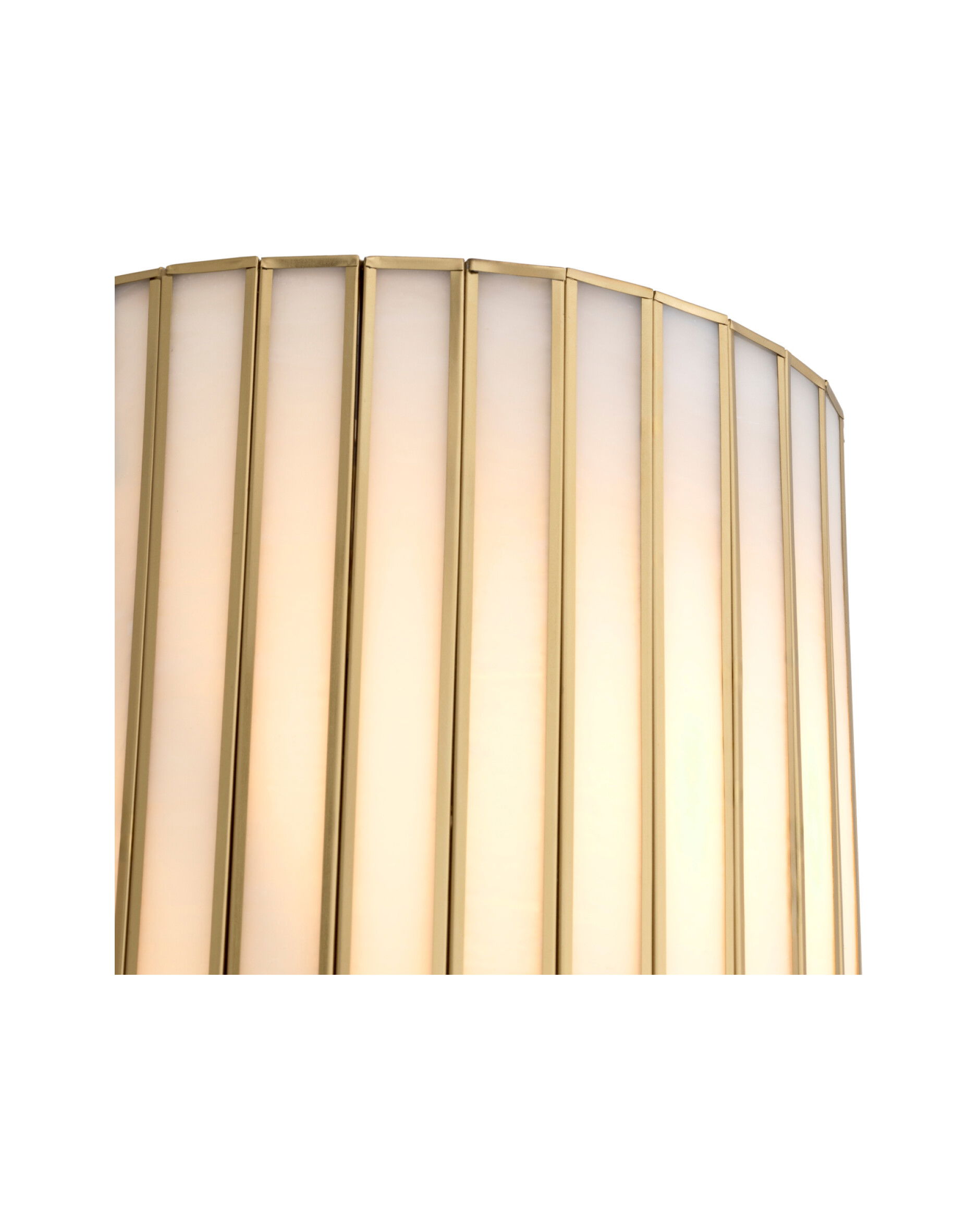 Monari vägglampa antik mässing