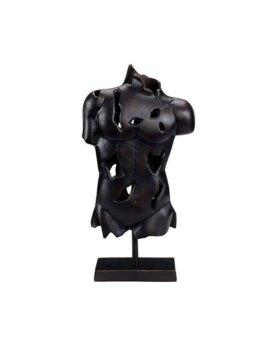 Torso pynteartikkel bronse
