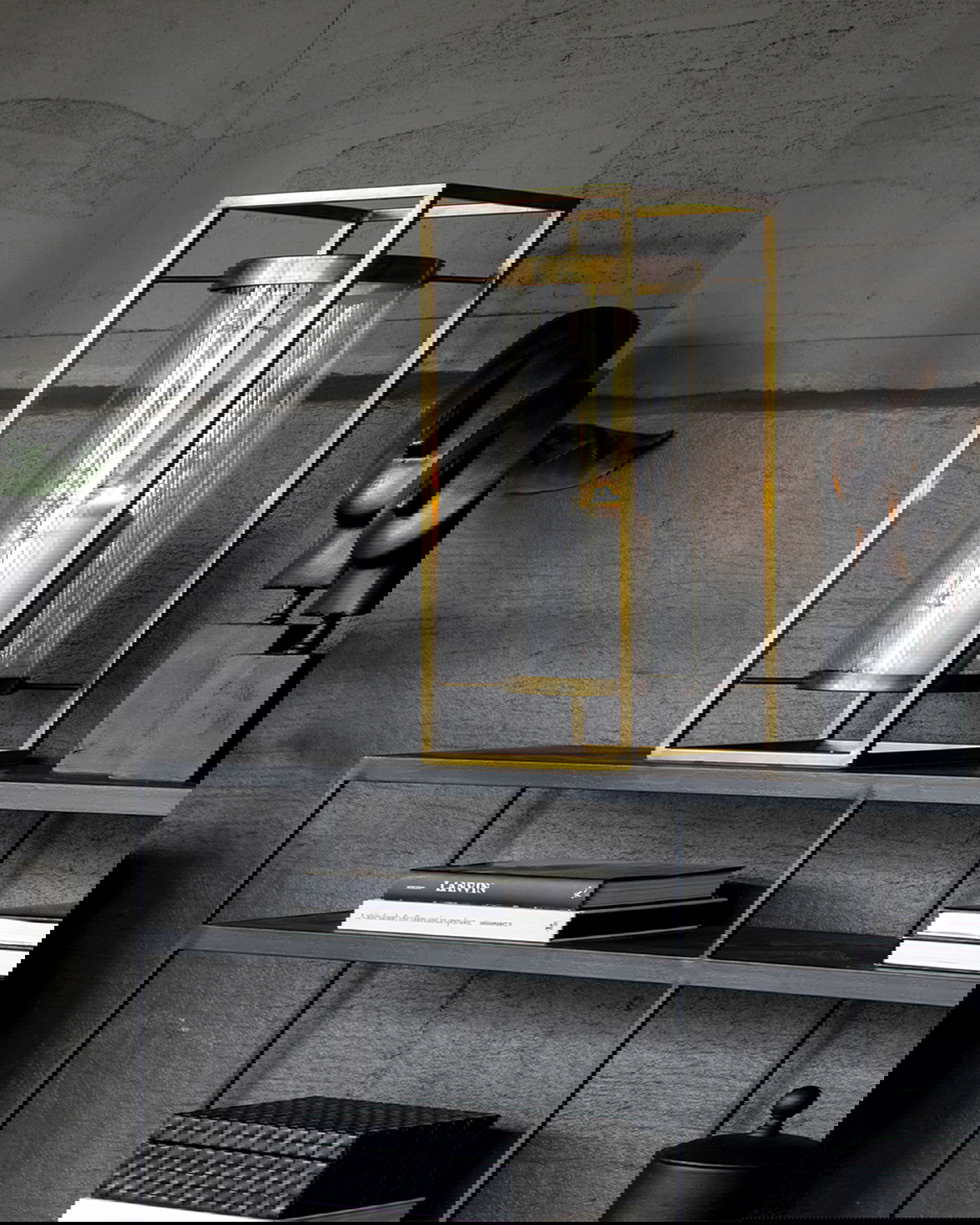 Pittsburgh console table black OUTLET