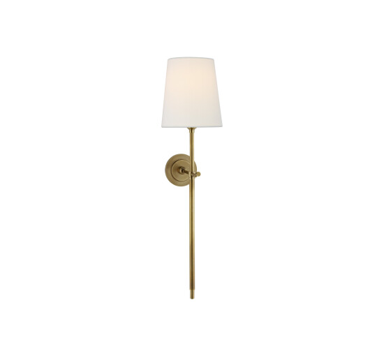 Antique Brass - Bryant Tail vägglampa nickel