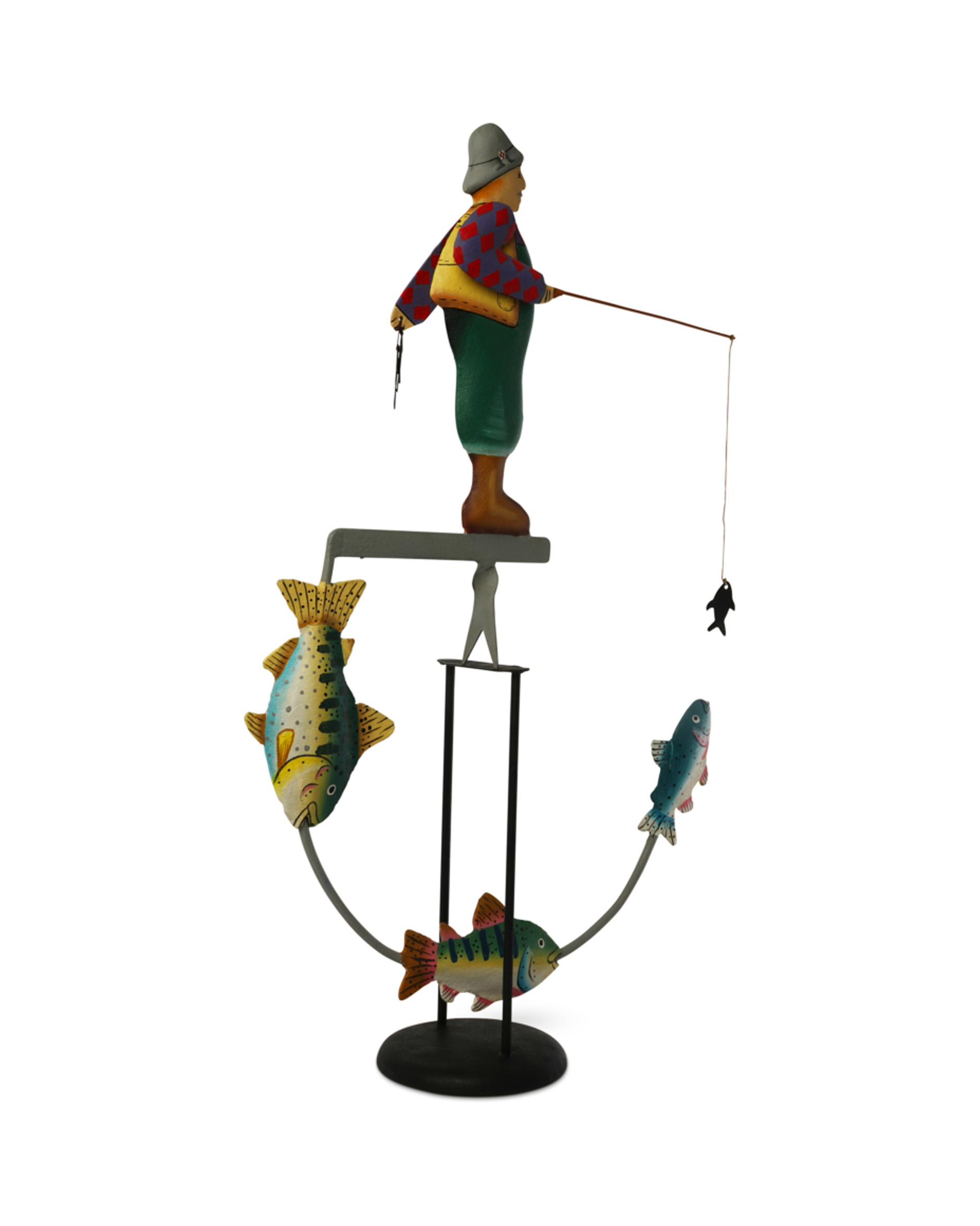 Fly Fisherman Decoration