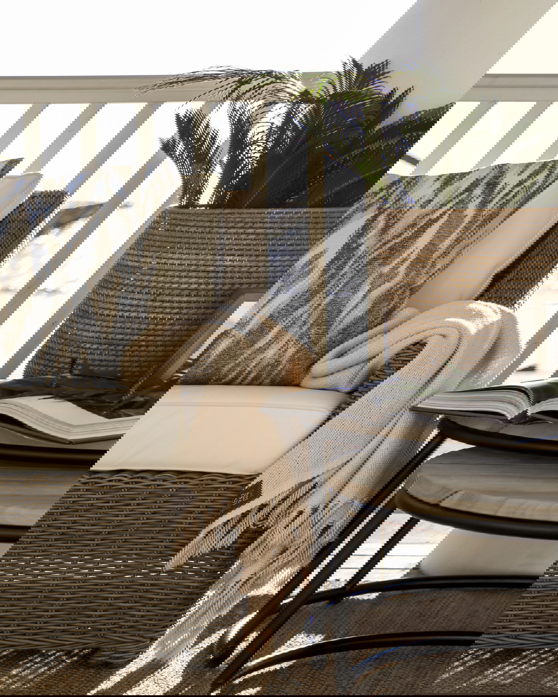 Alternativ bild 1 för Artwood, Amazon Rund Korg 2-Pack Natur