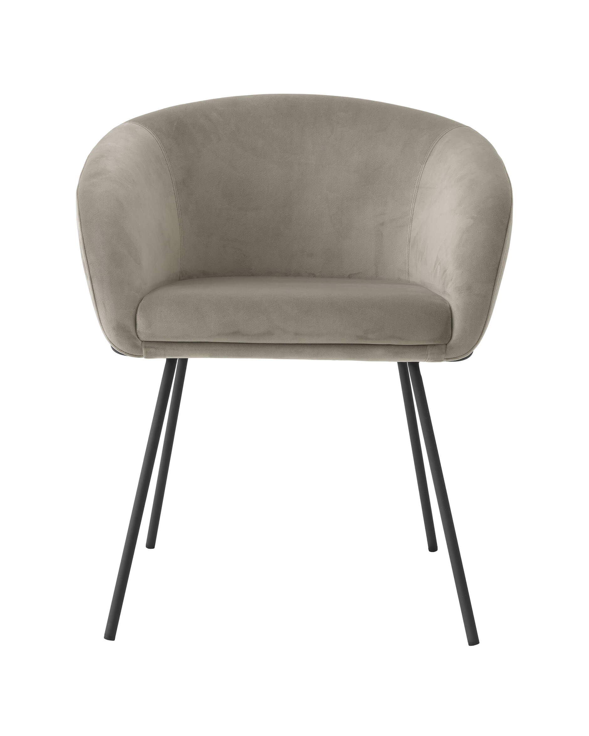 Campus matstol savona greige velvet