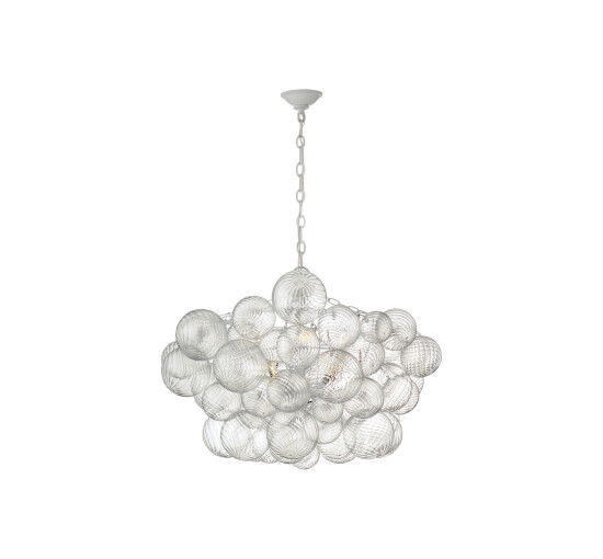 null - Talia Chandelier White Large