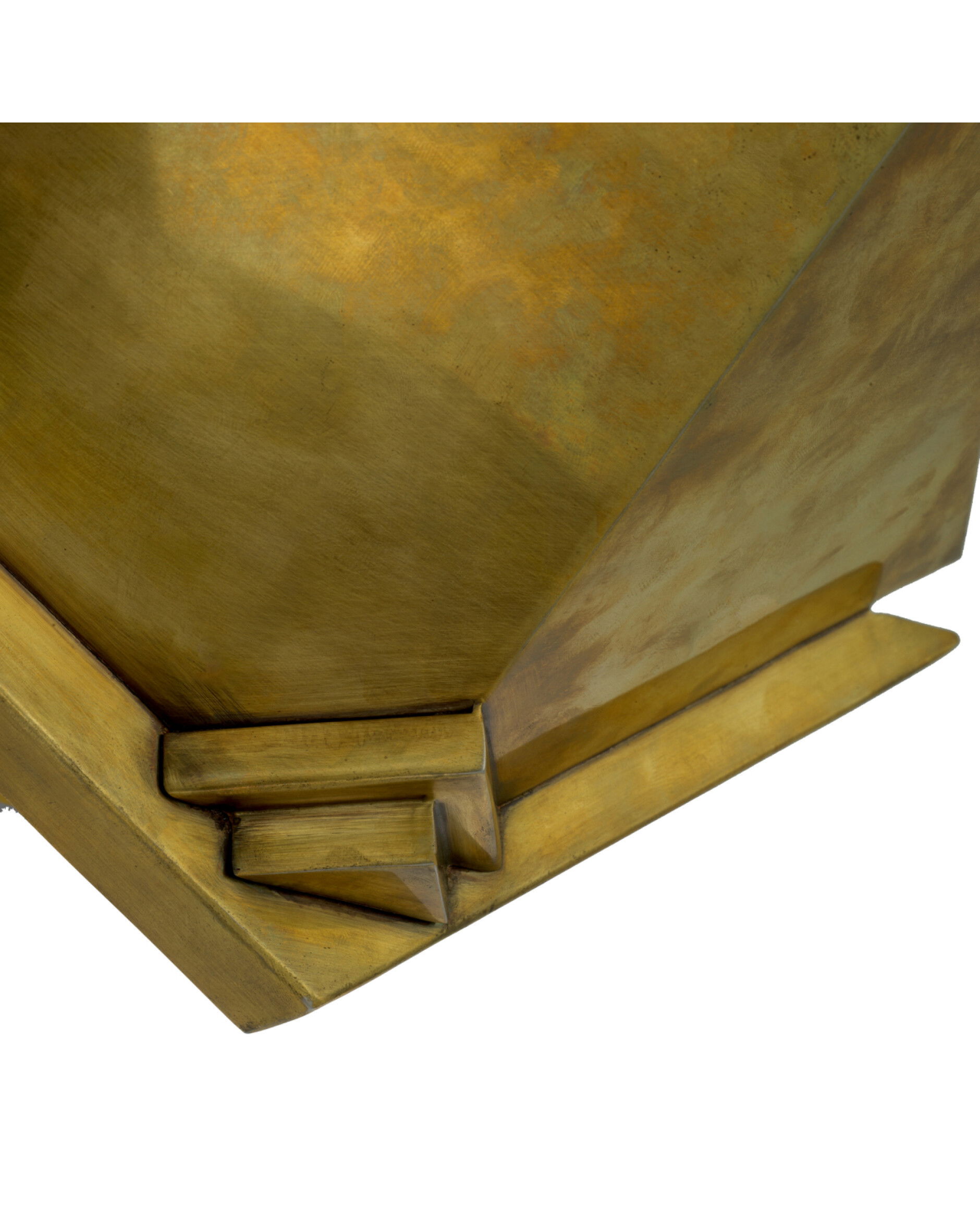 Augustus wandleuchte vintage messing