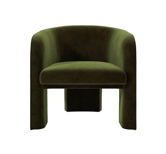 Amazon Green - Florian Armchair Saffron