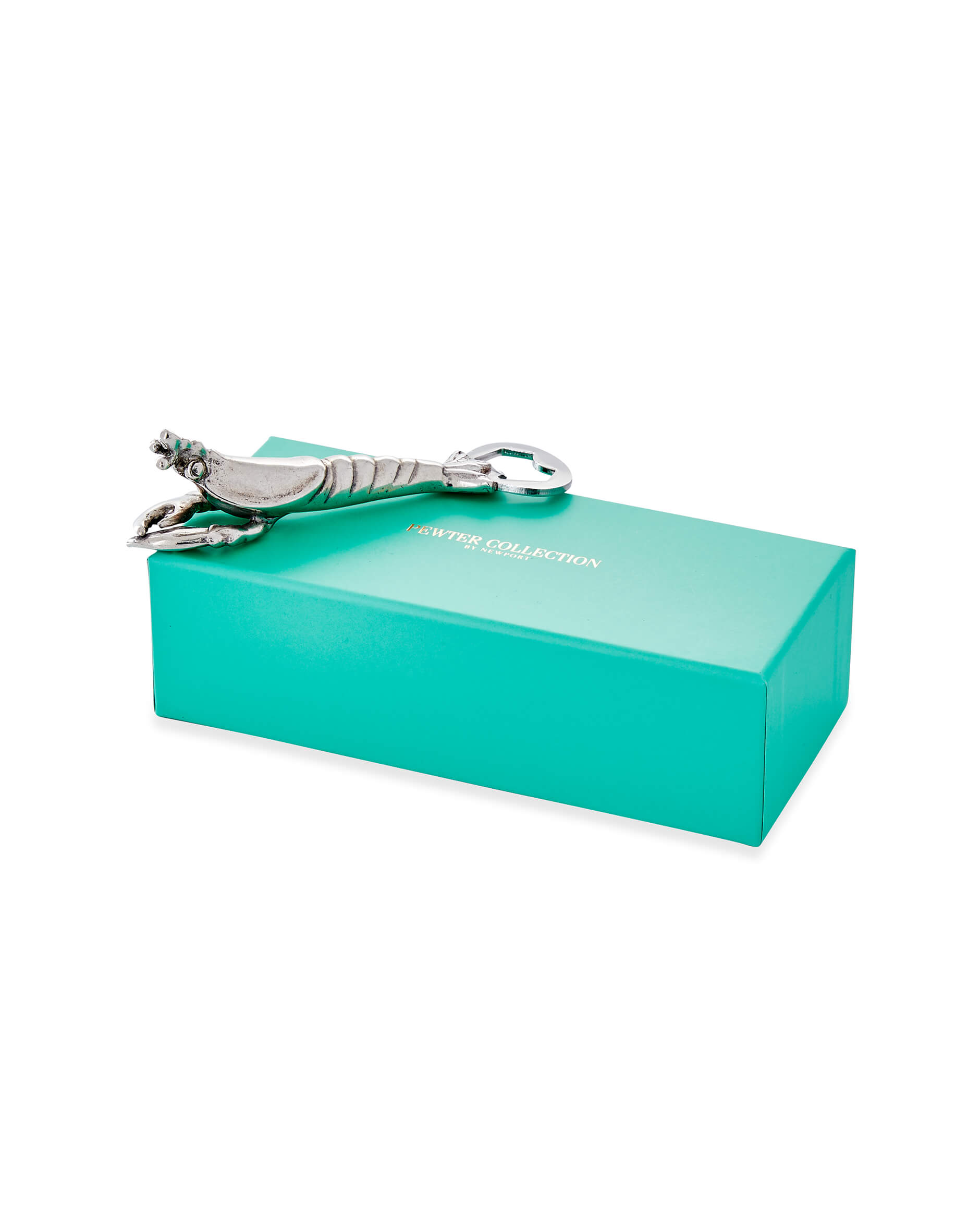 Räka flasköppnare tenn