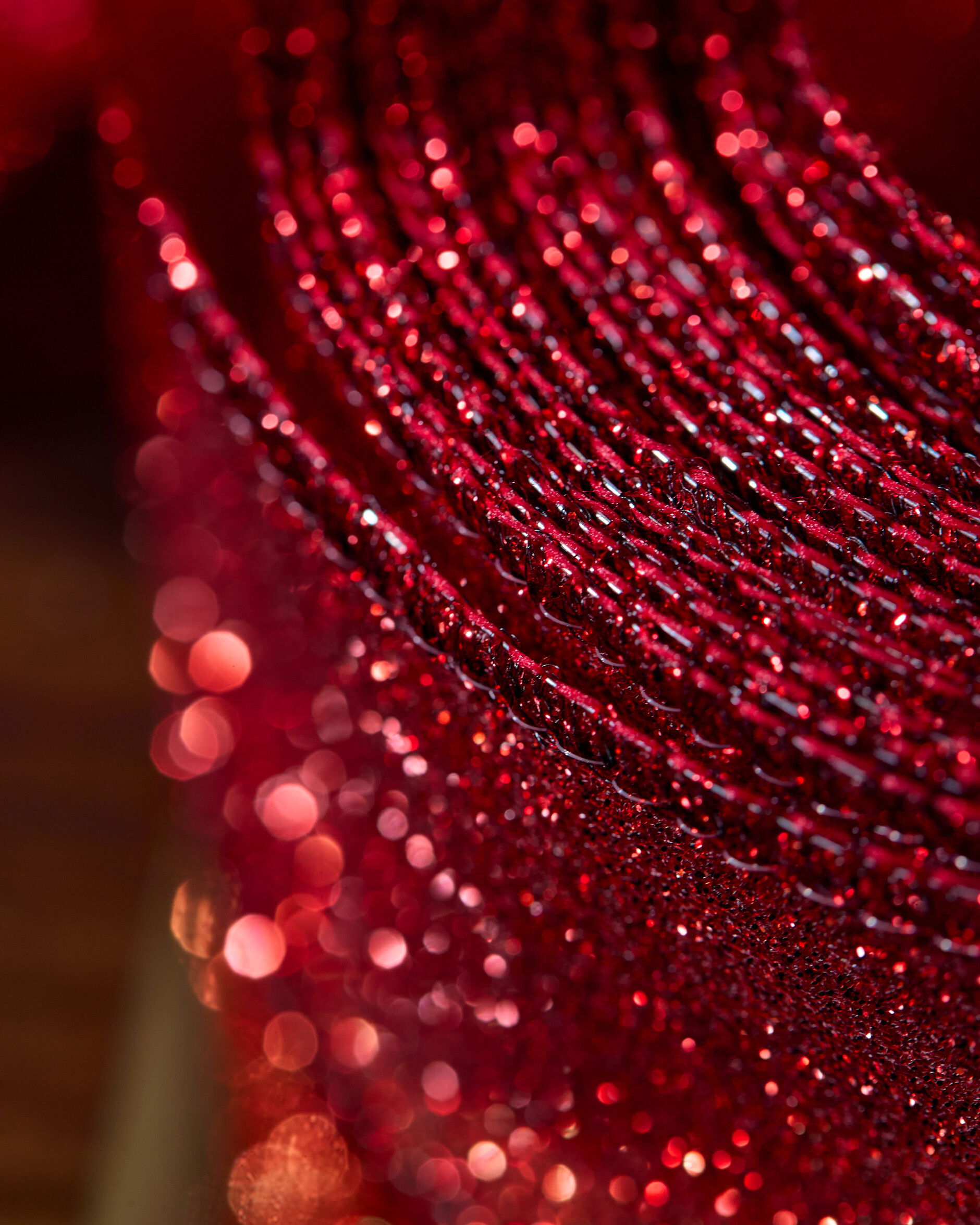 Katherine textielband rood 9m