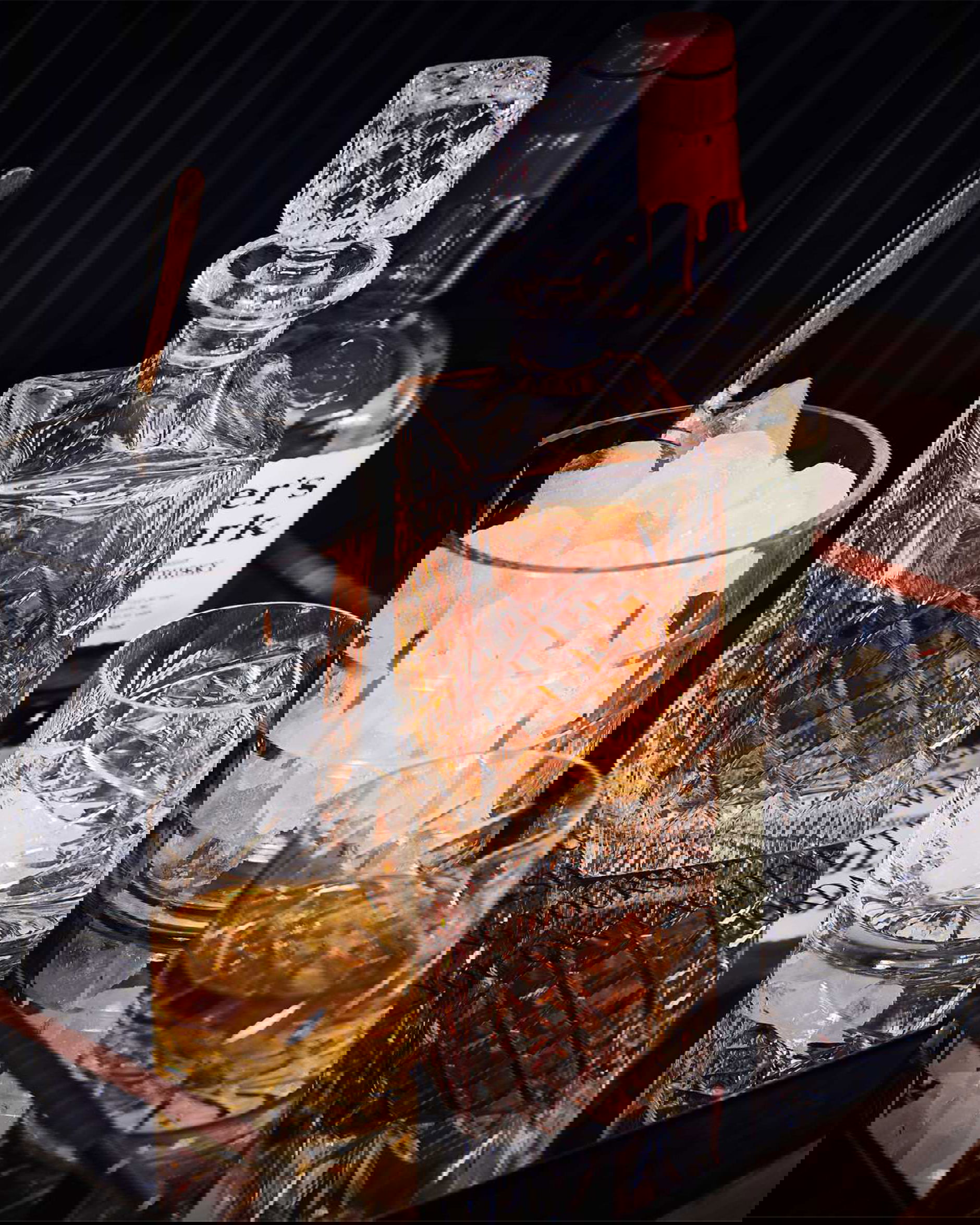 JFK dekanter kristall