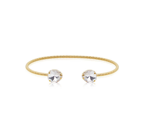 null - Mini Carlotta armbånd crystal