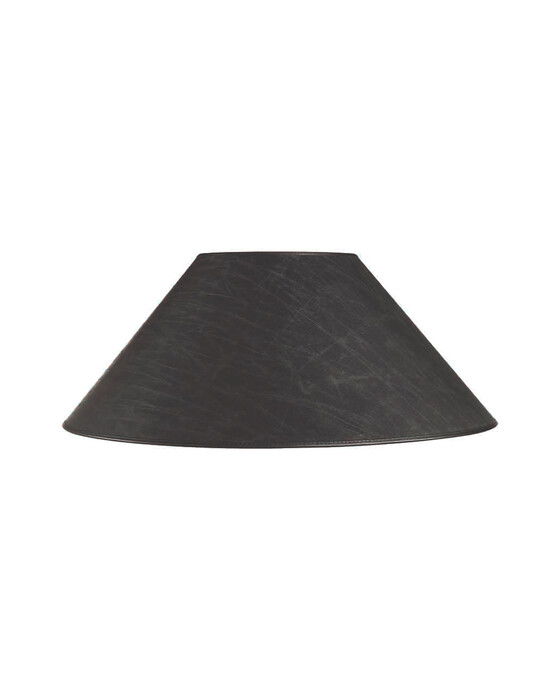 Non La lampskärm leather black