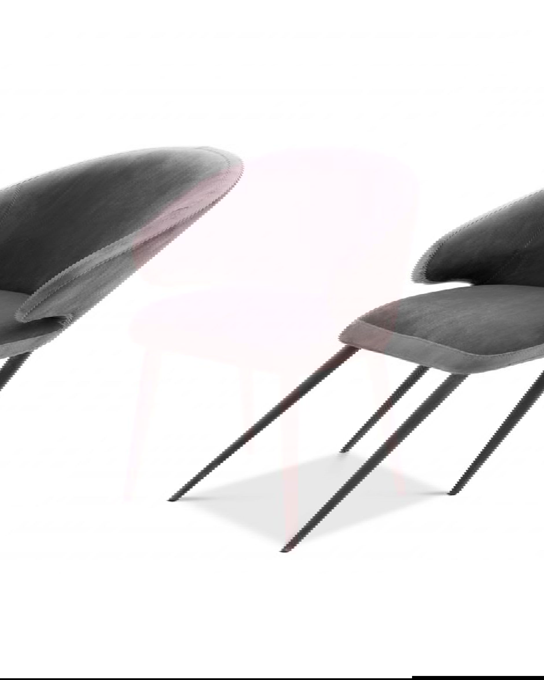 Cardinale Dining Chair Velvet Roche Taupe