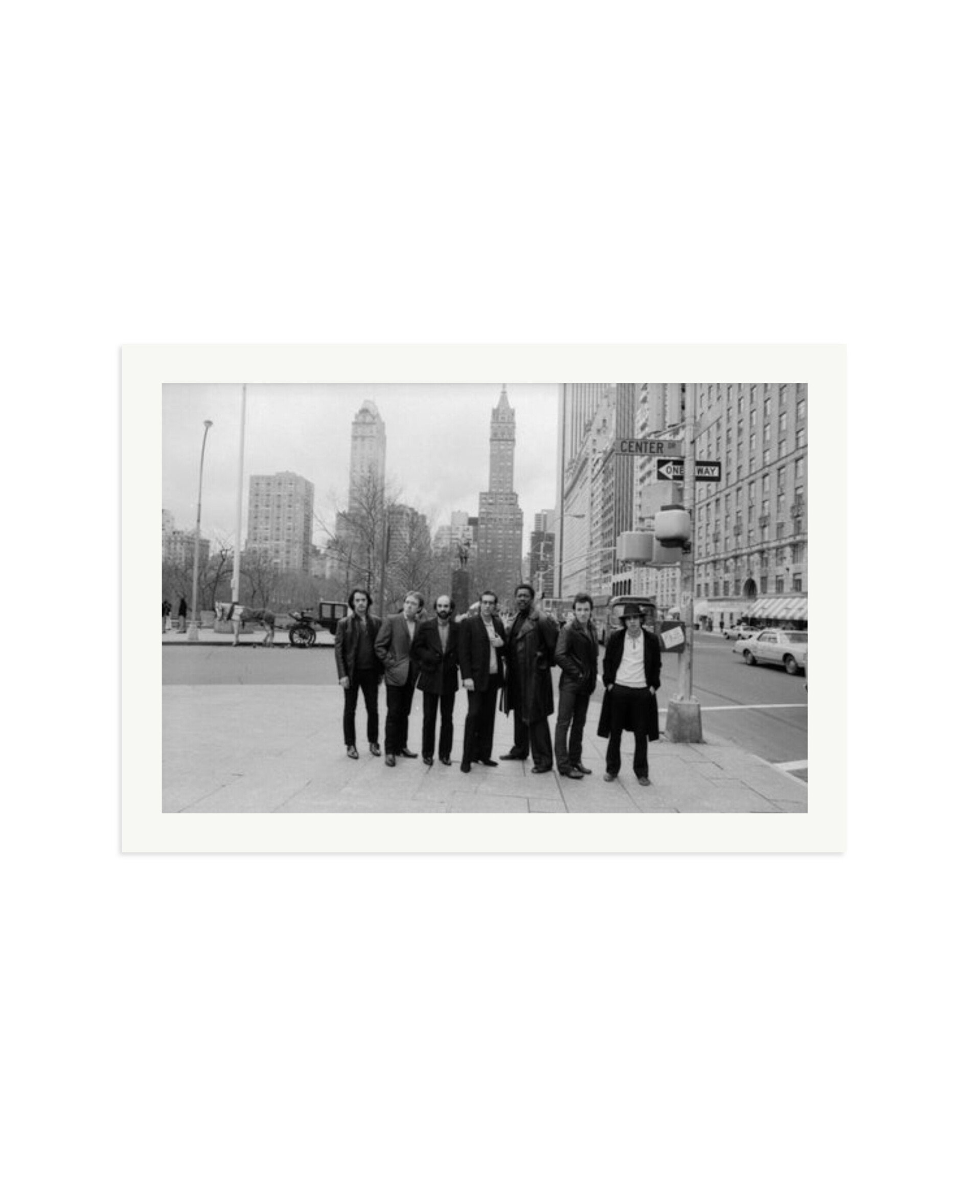 The E Street Band in NYC Print Only / XXL