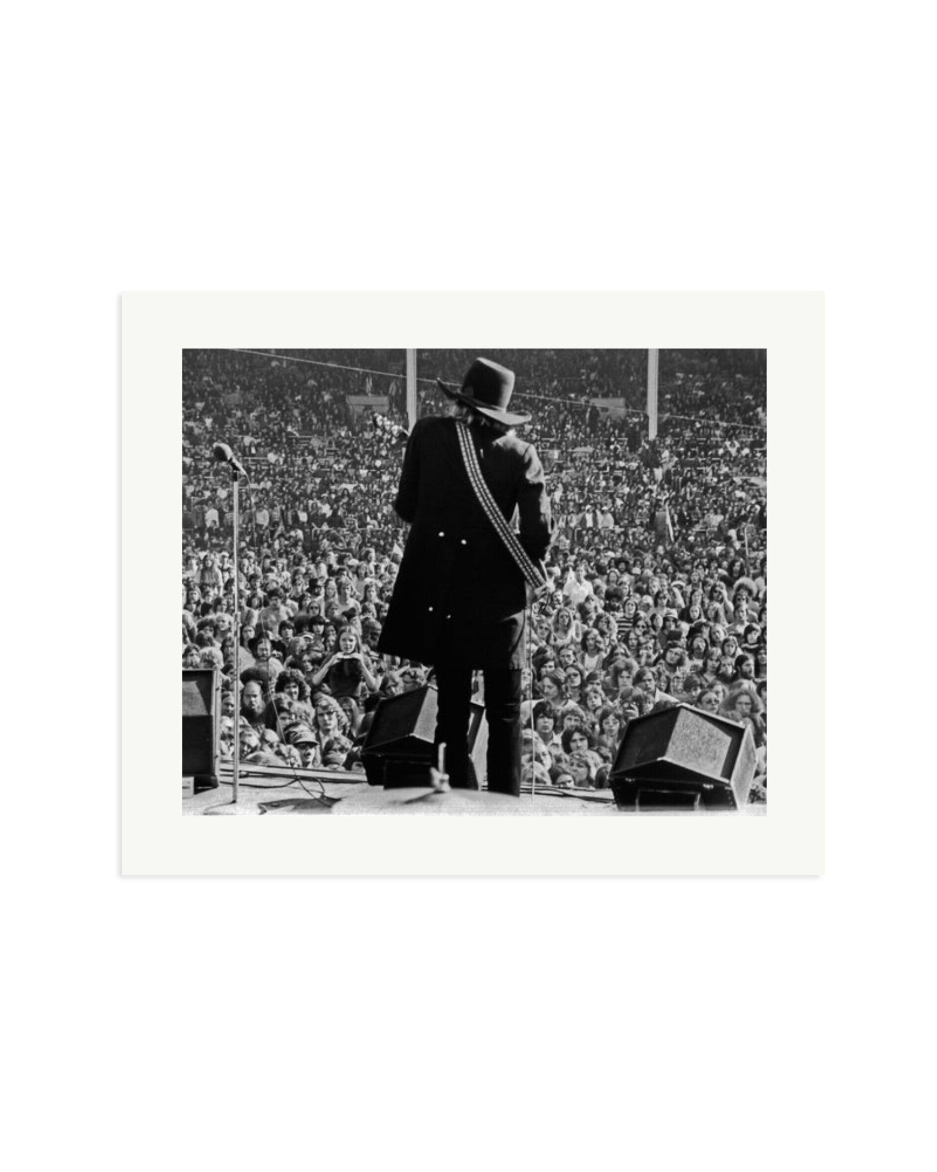 Joe Walsh at Cleveland Stadium Print Only / Large