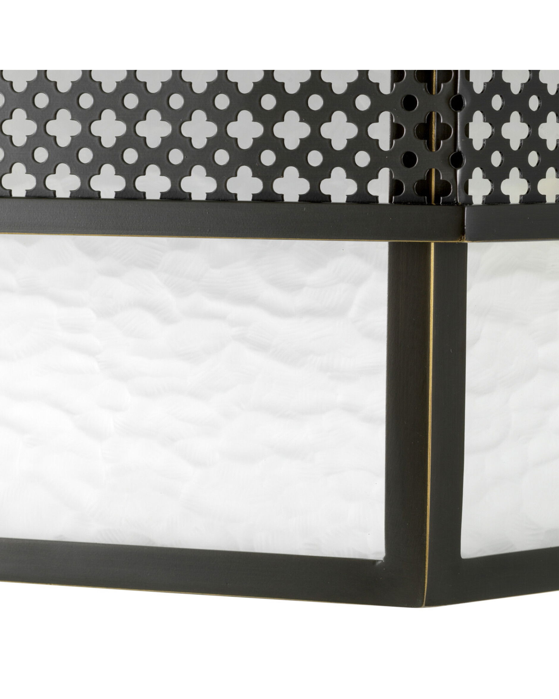 Minerva plafondlamp brons