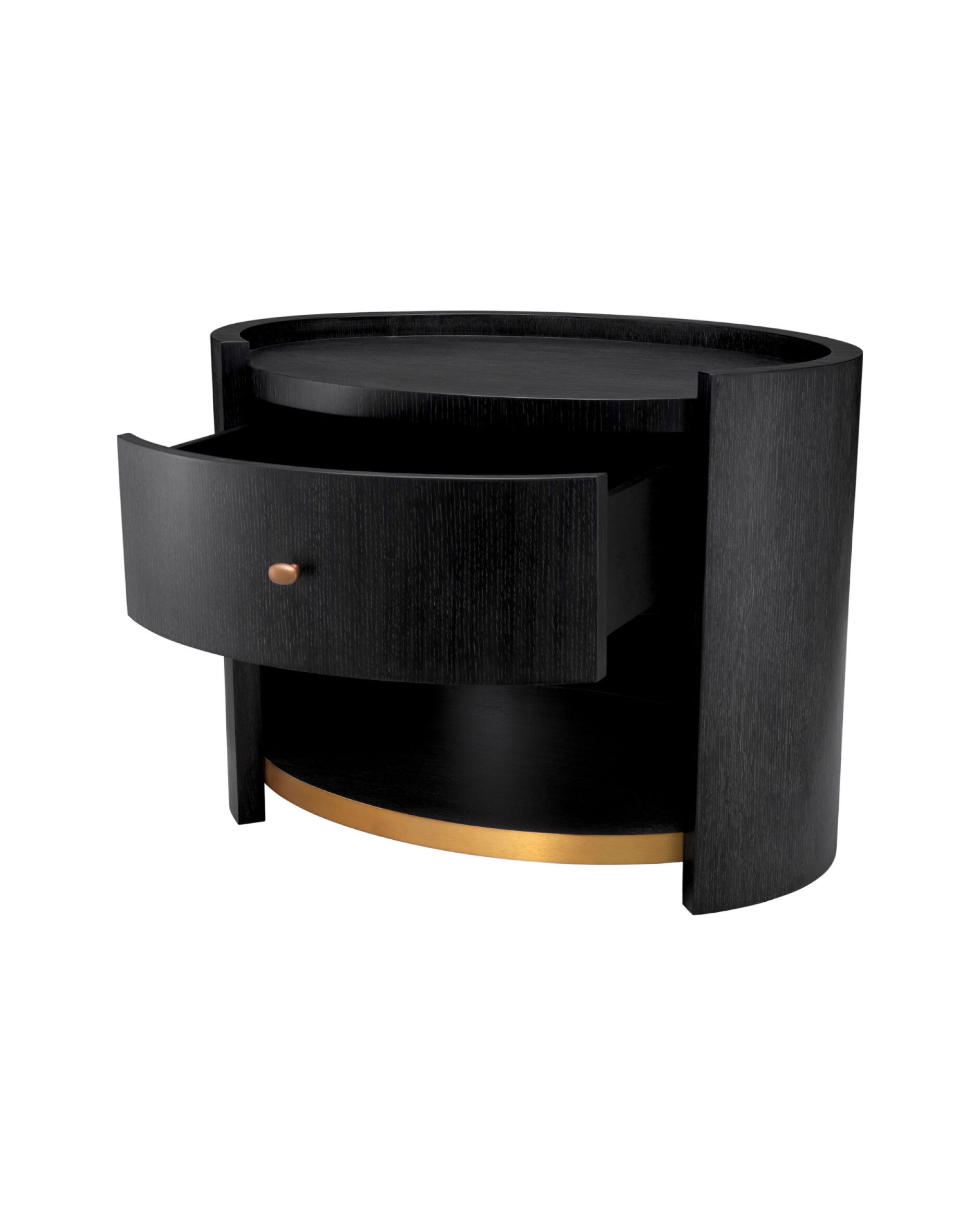 Rosemberg sängbord charcoal grey