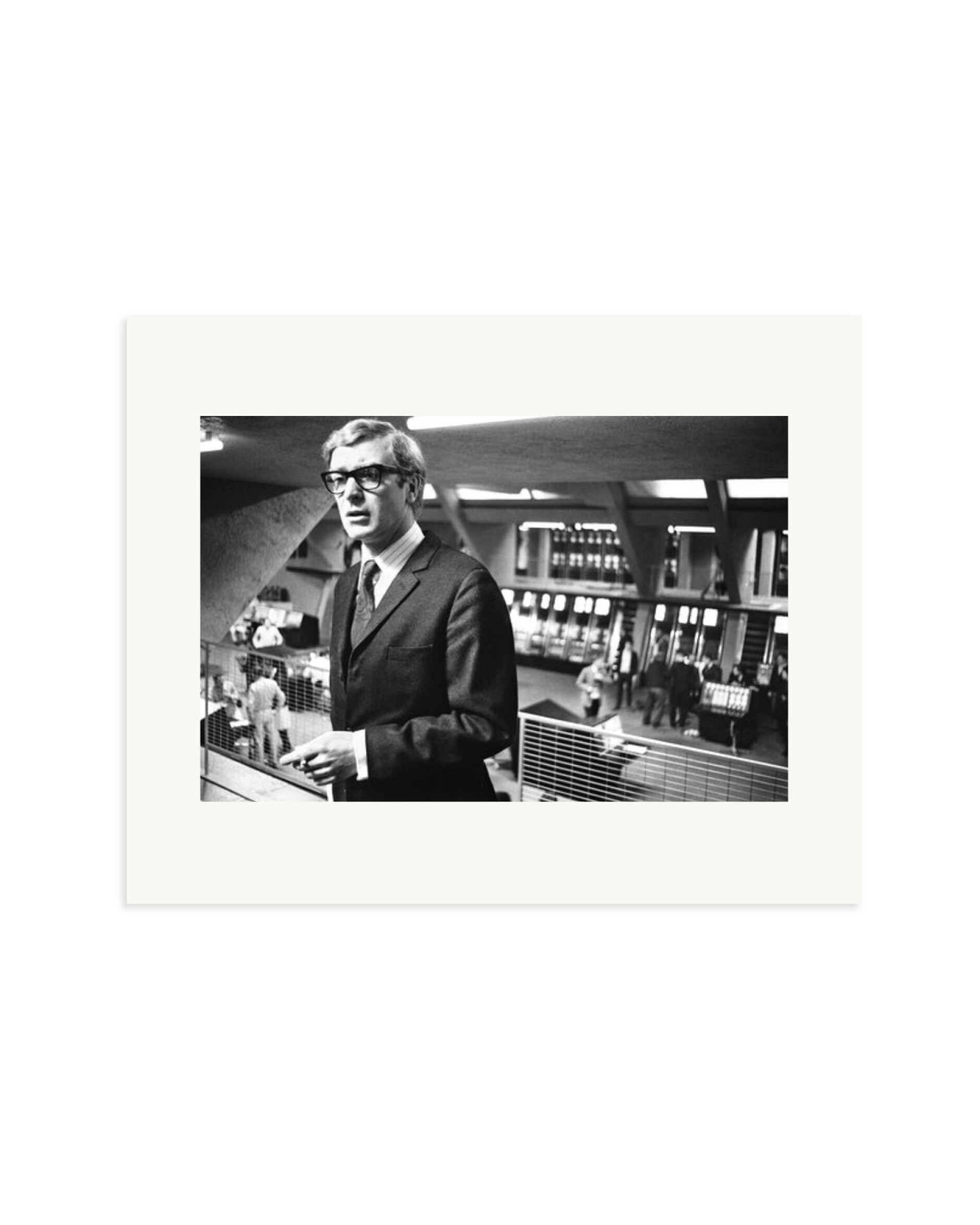 Michael Caine at Pinewood Studios Print Only / Medium