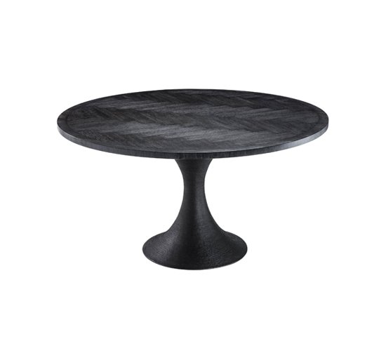 Charcoal - Melchior dining table round charcoal