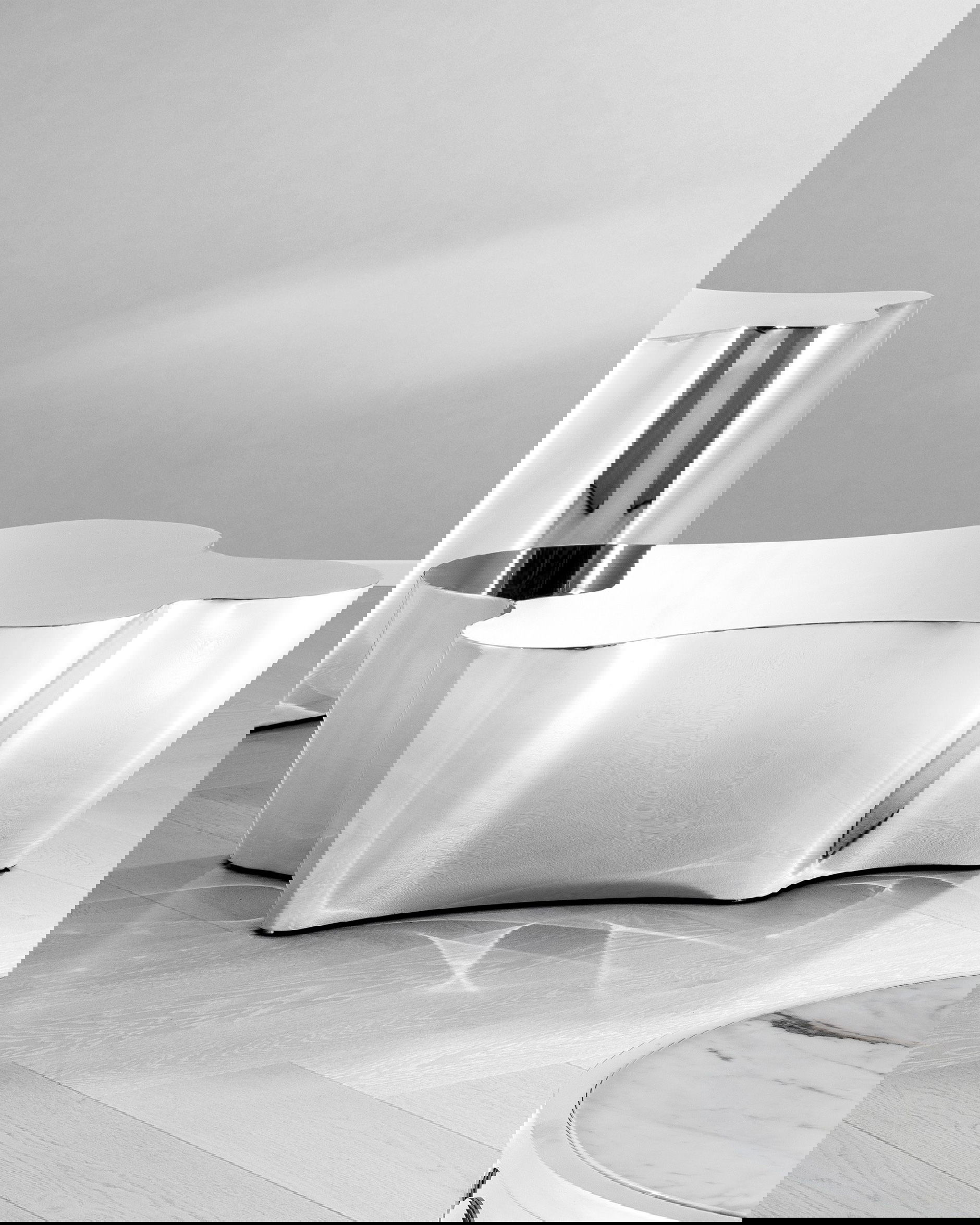 Sceptre soffbord silver OUTLET