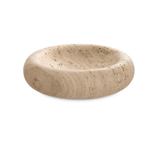 Travertine - Lizz bowl brown marble