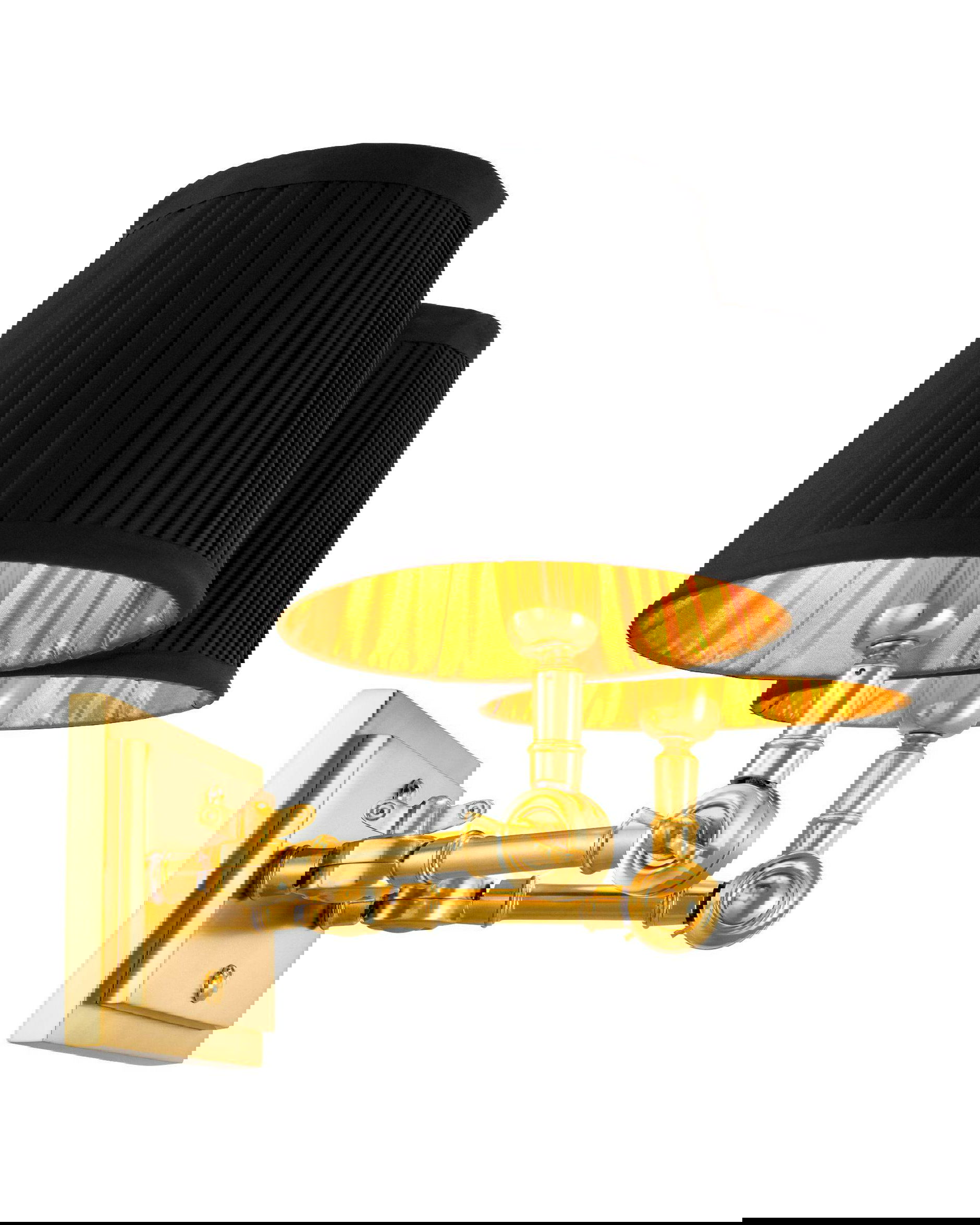 Wentworth Double Wall Lamp Brass OUTLET