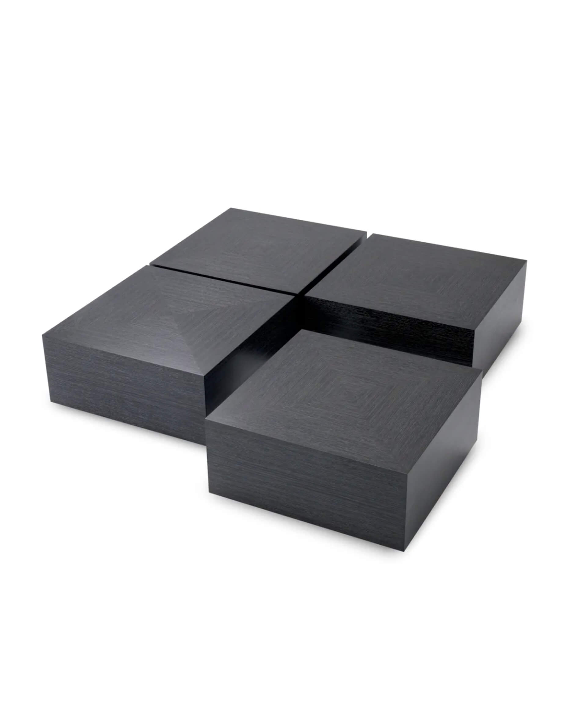 Puro Couchtisch 4er-Set Anthrazit