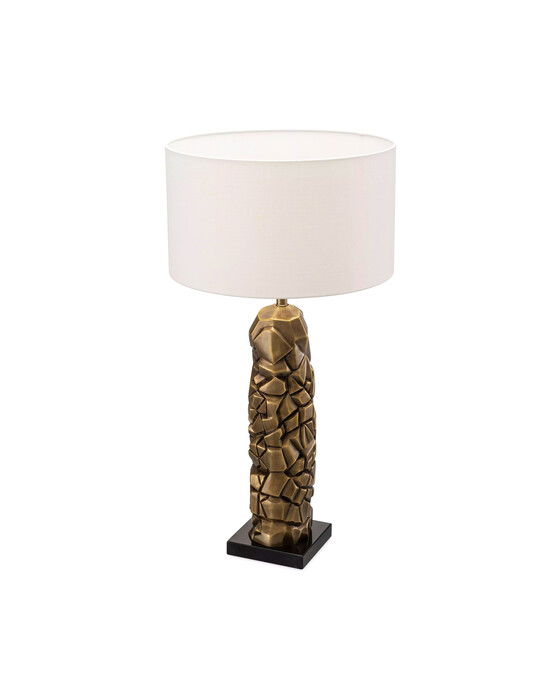 The Rock bordslampa mässing