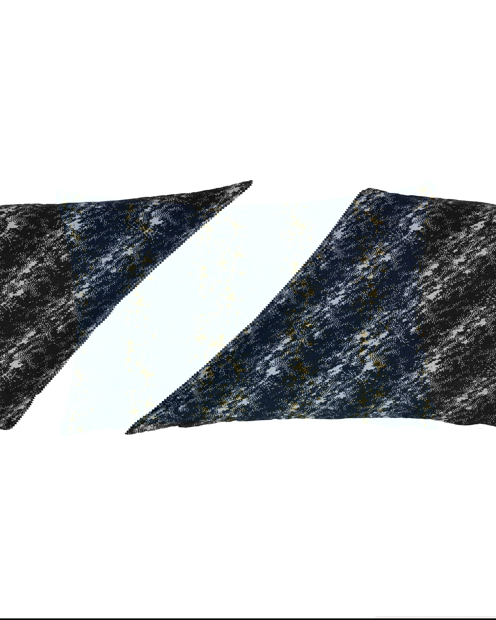 Barnacle Stripe cushion cover, dark blue