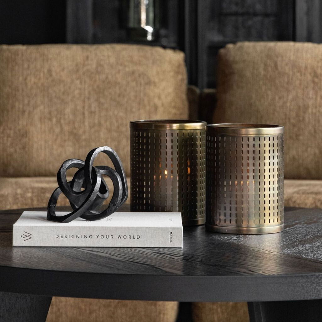 Armando Lantern Antique Brass