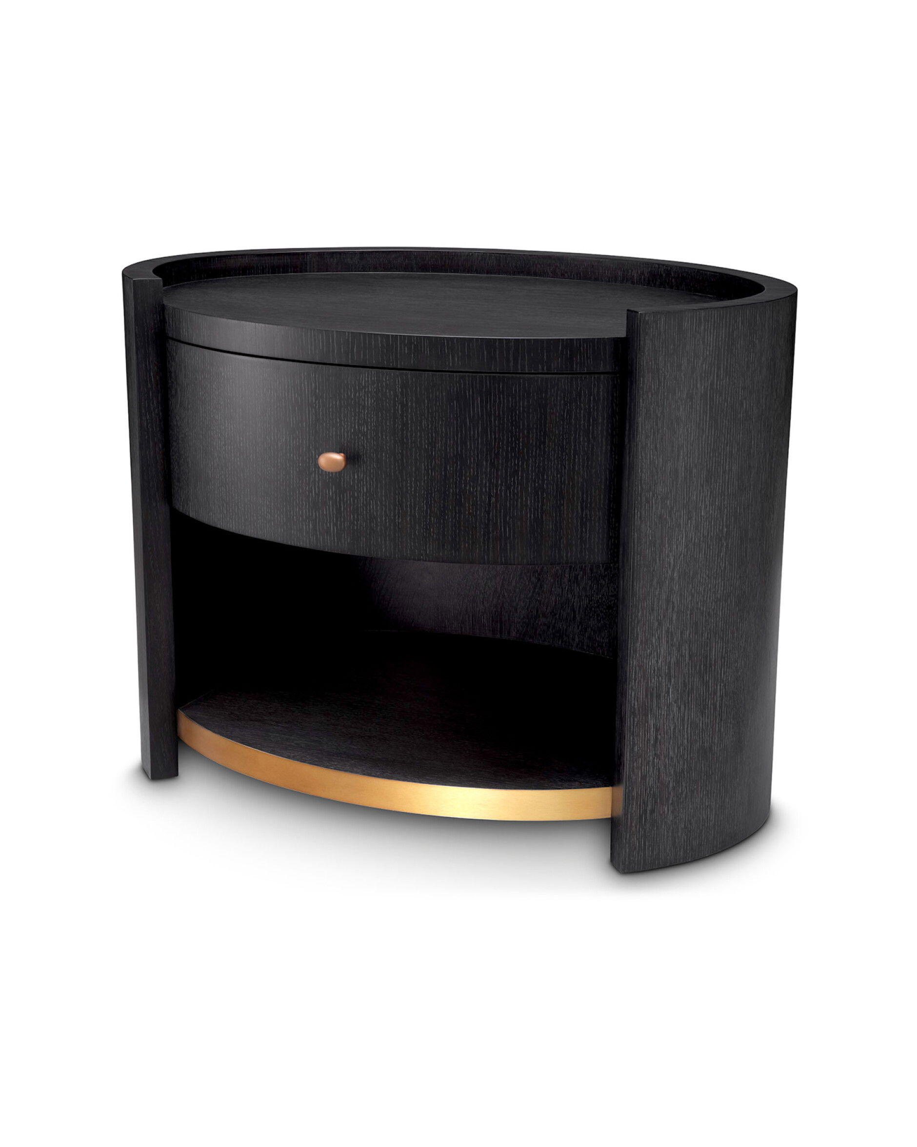 Rosemberg sängbord charcoal grey