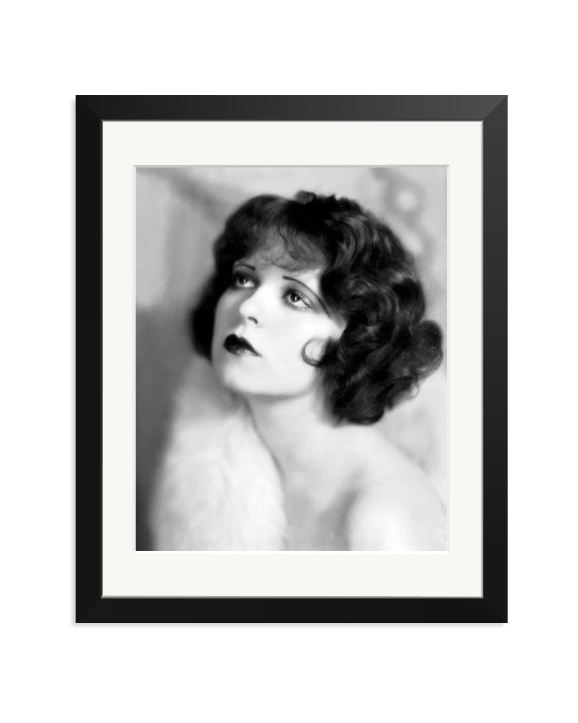 Clara Bow Portrait Black / Medium