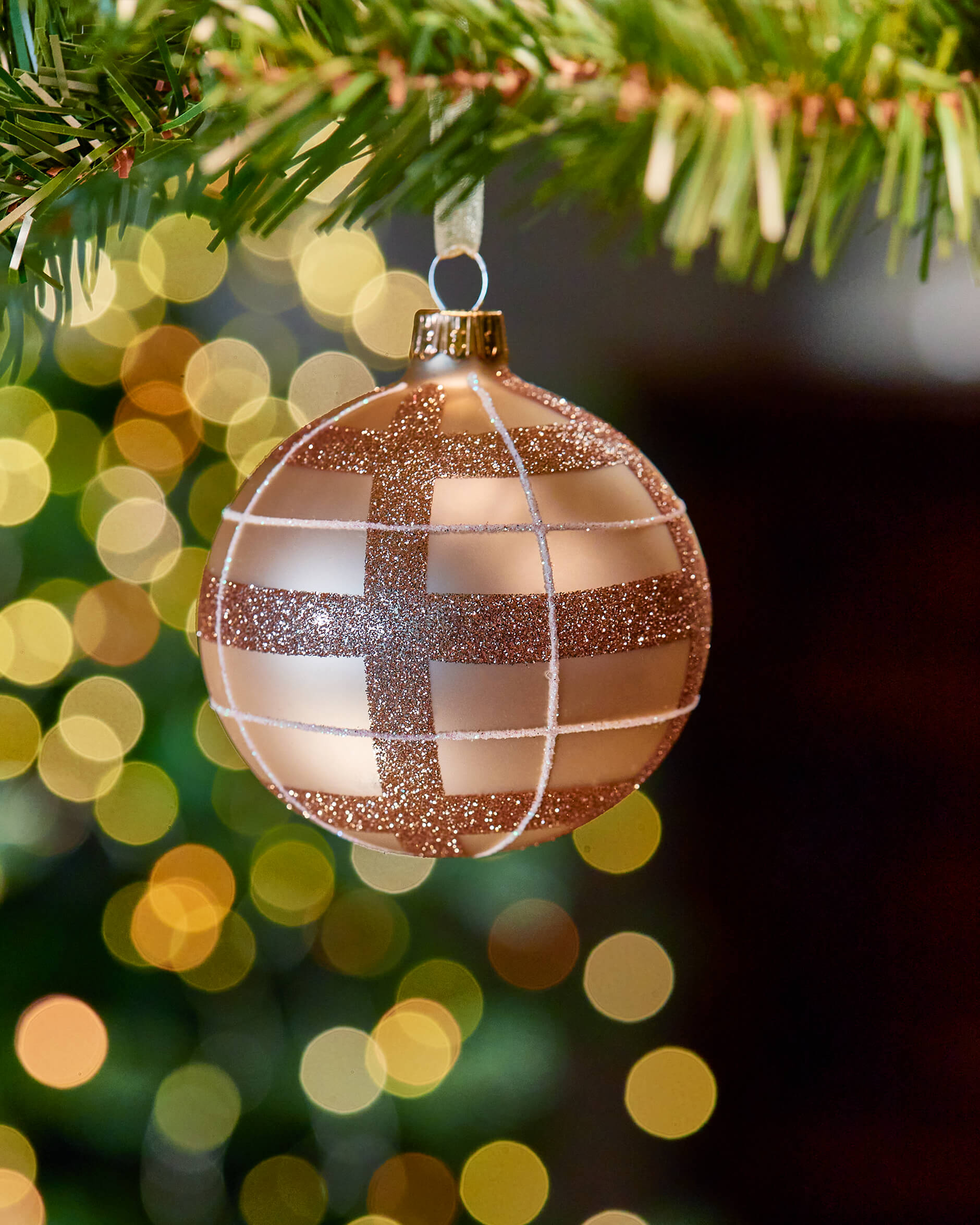 Holly-joulupallo samppanja 6-kpl