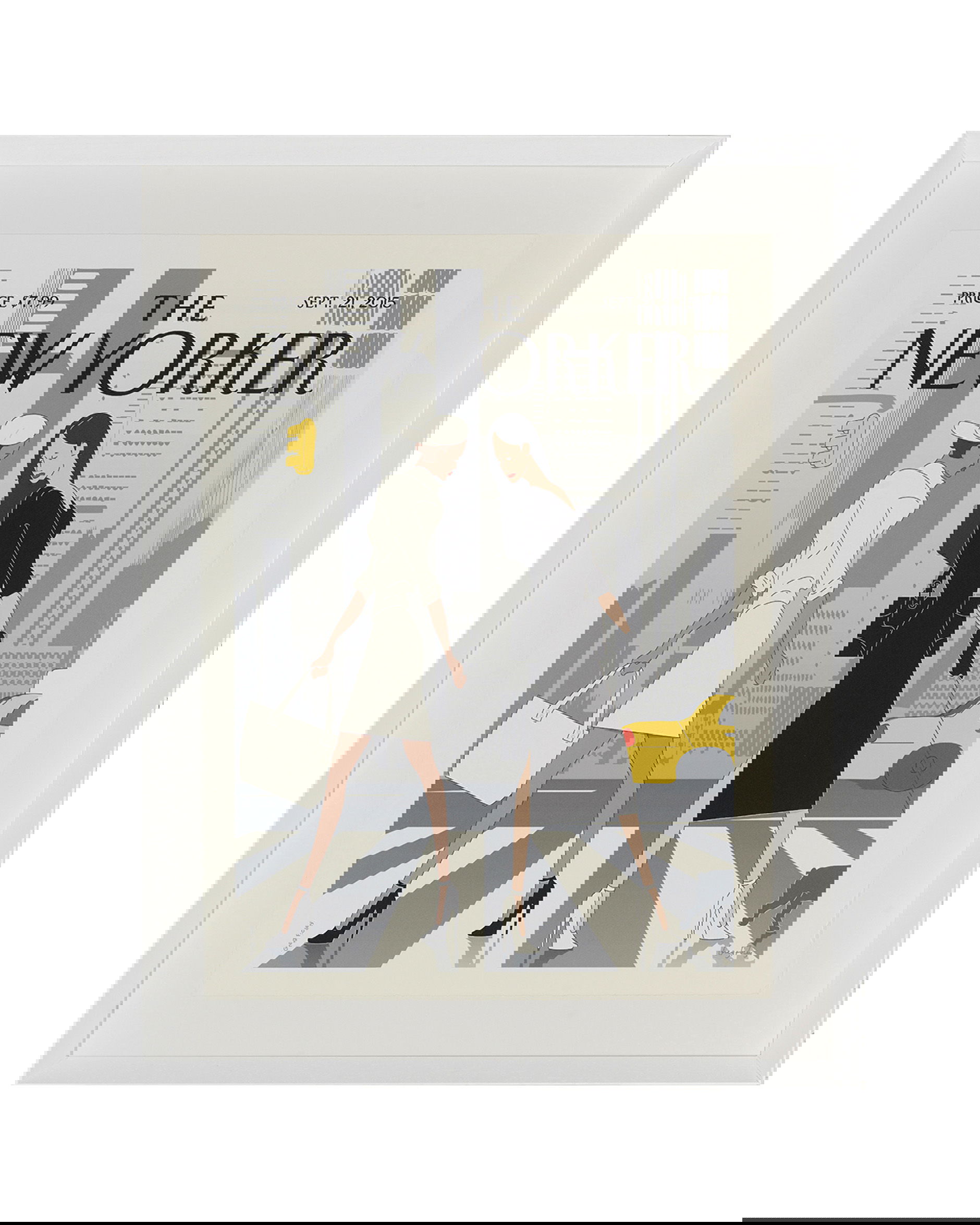 The New Yorker Foley Black White