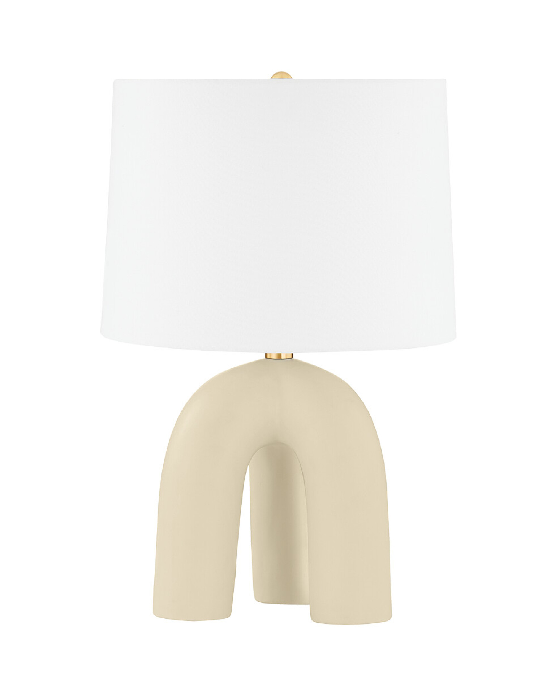 Mills pond bordlampe antikk messing