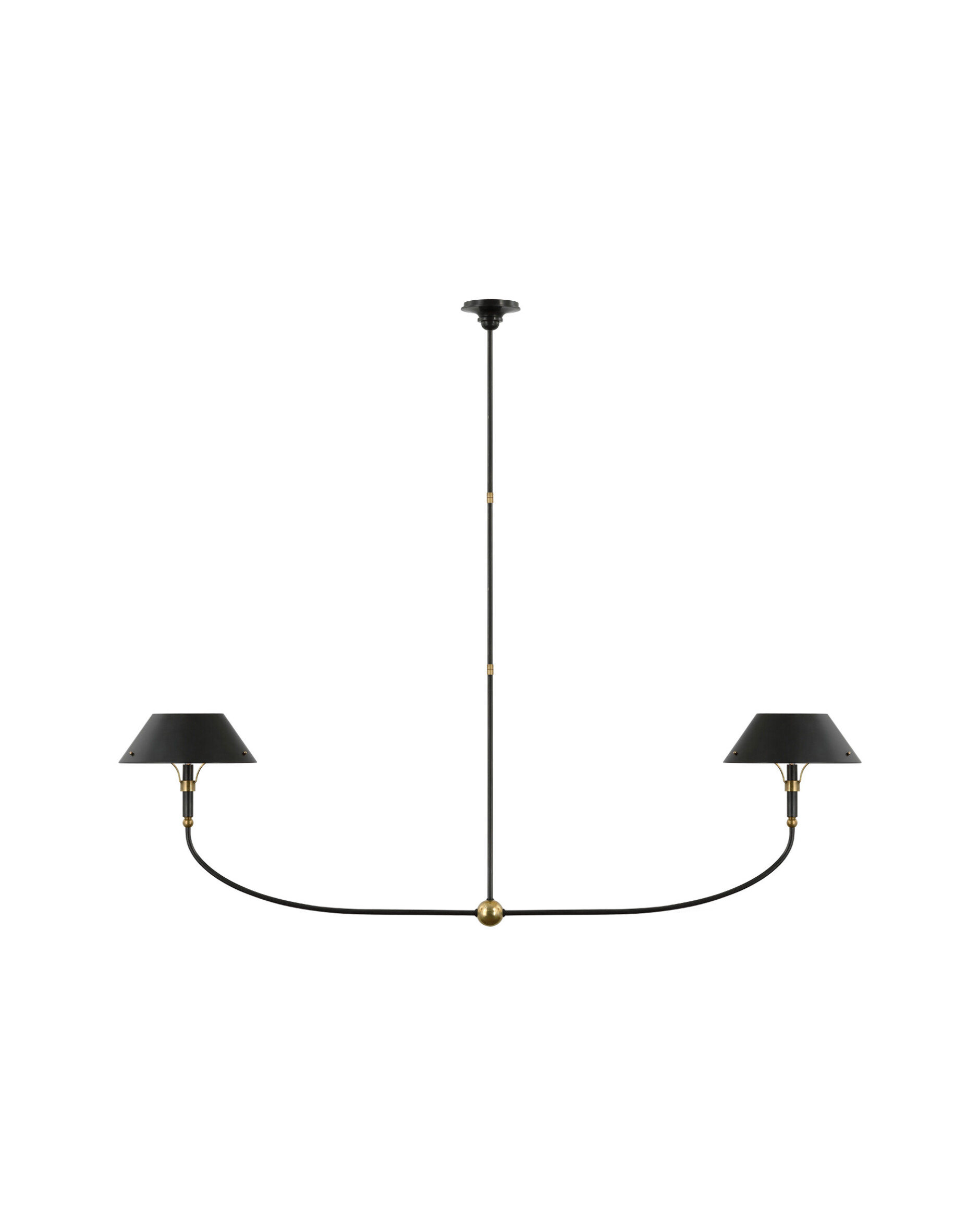 Turlington XL takkrona linjär brons