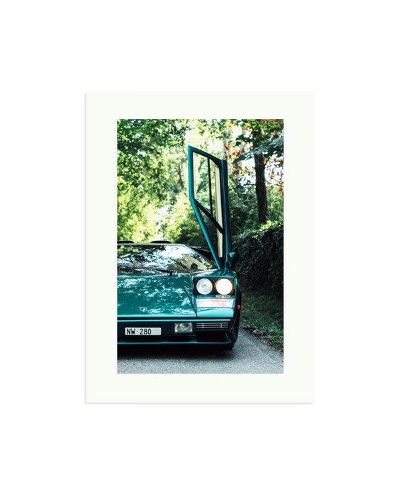 Lamborghini Countach LP400 Print Only / XL