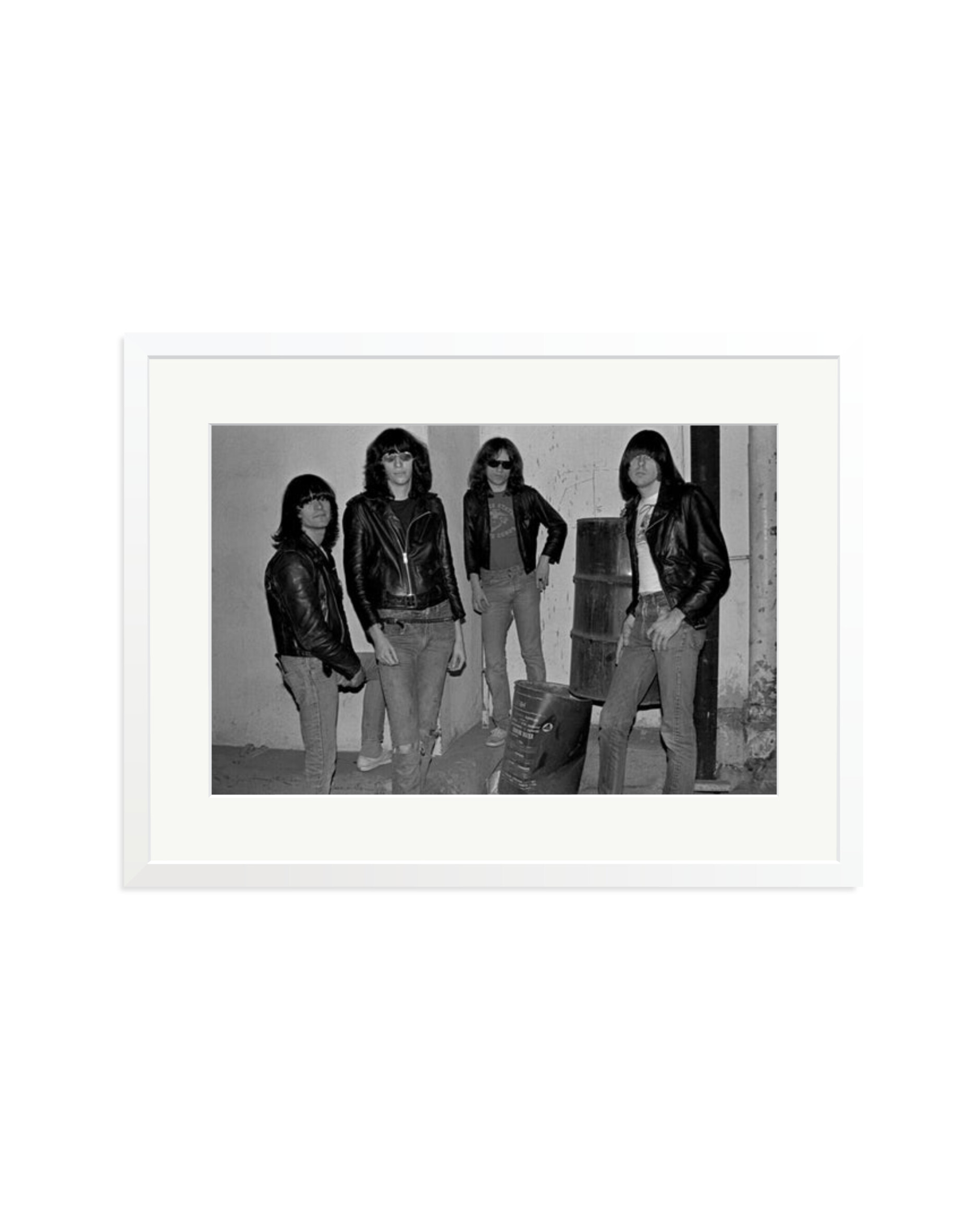 Joey Ramone and The Ramones 1978 White / XL