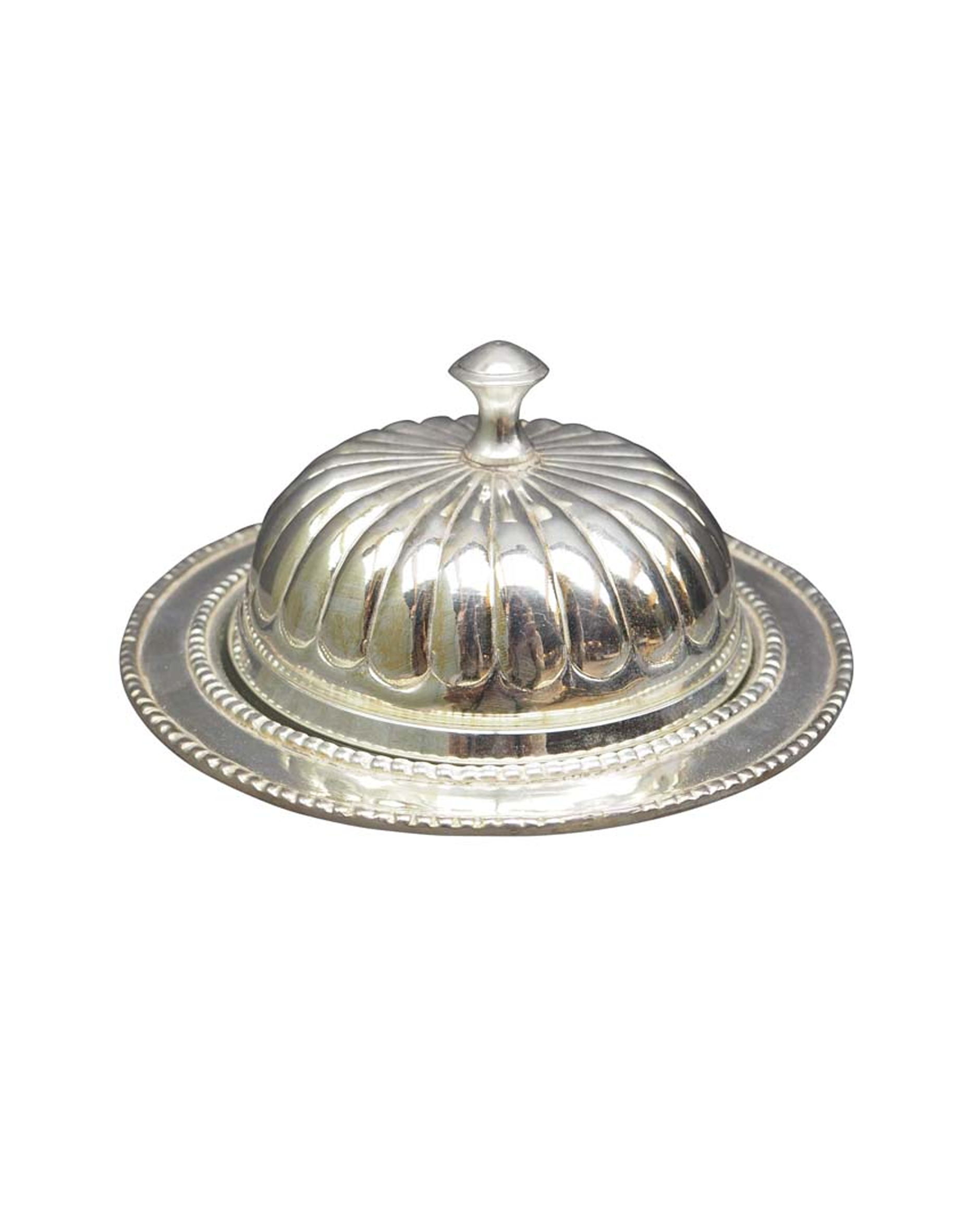 Ellery silver butter dish