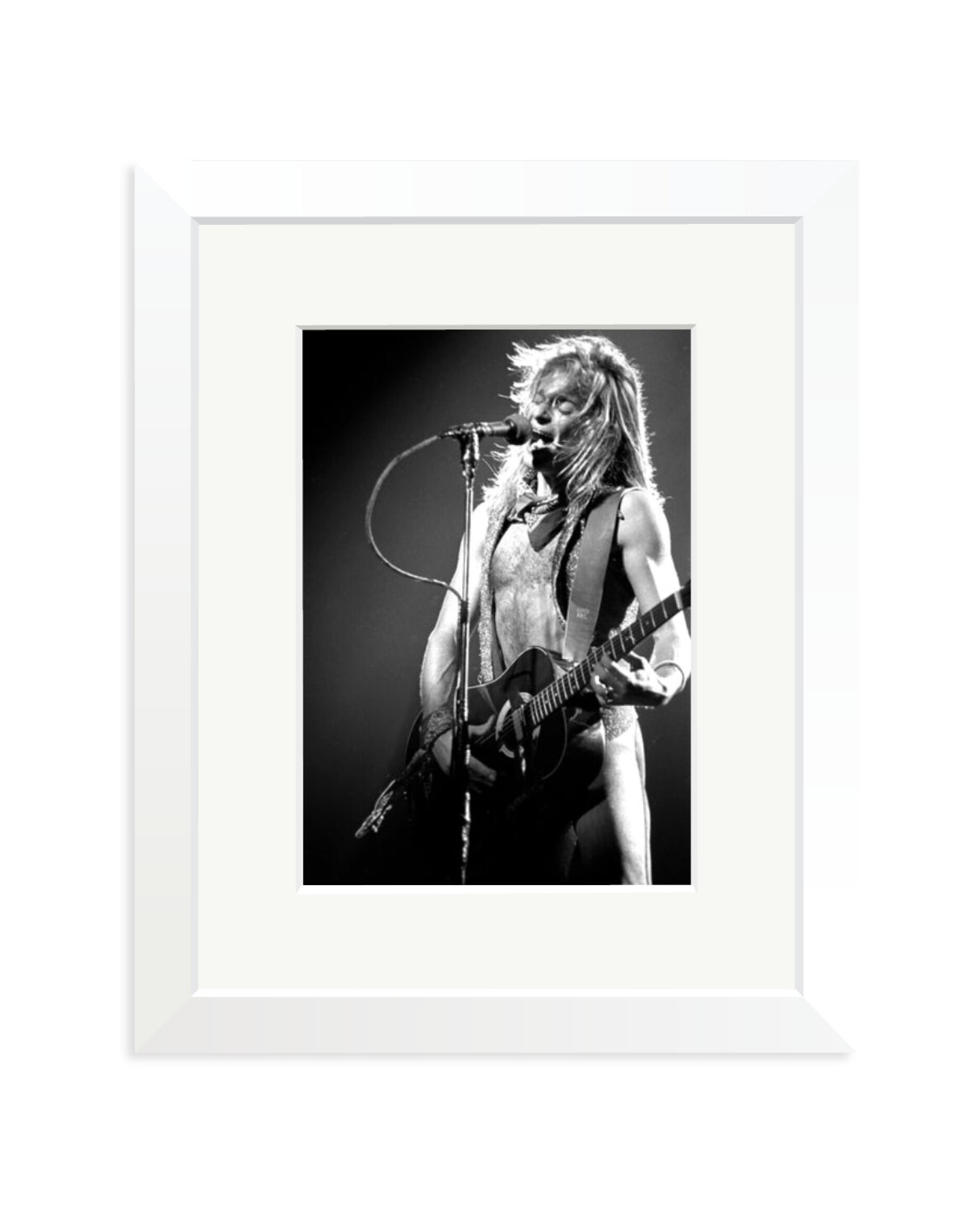 David Lee Roth of Van Halen 1981 White / Small