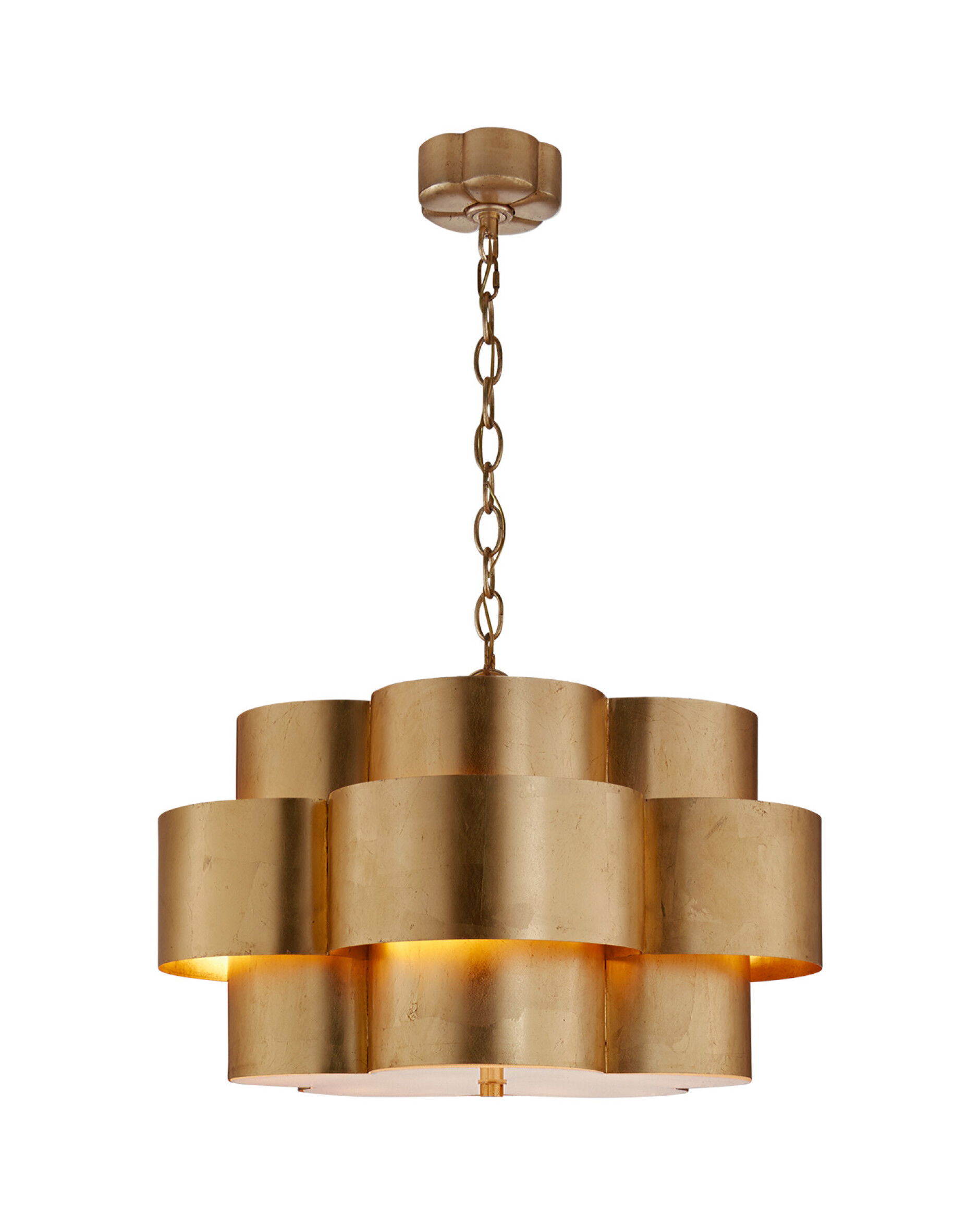 Arabelle taklampa guld