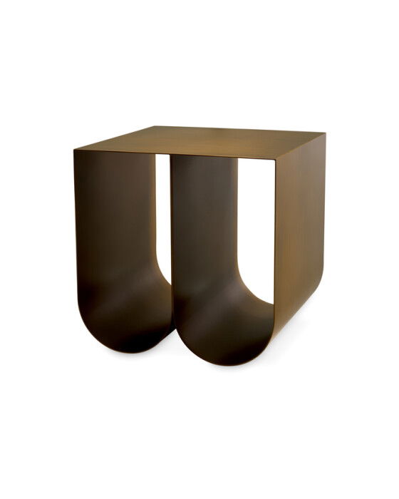 rafaello sidobord borstad mässing