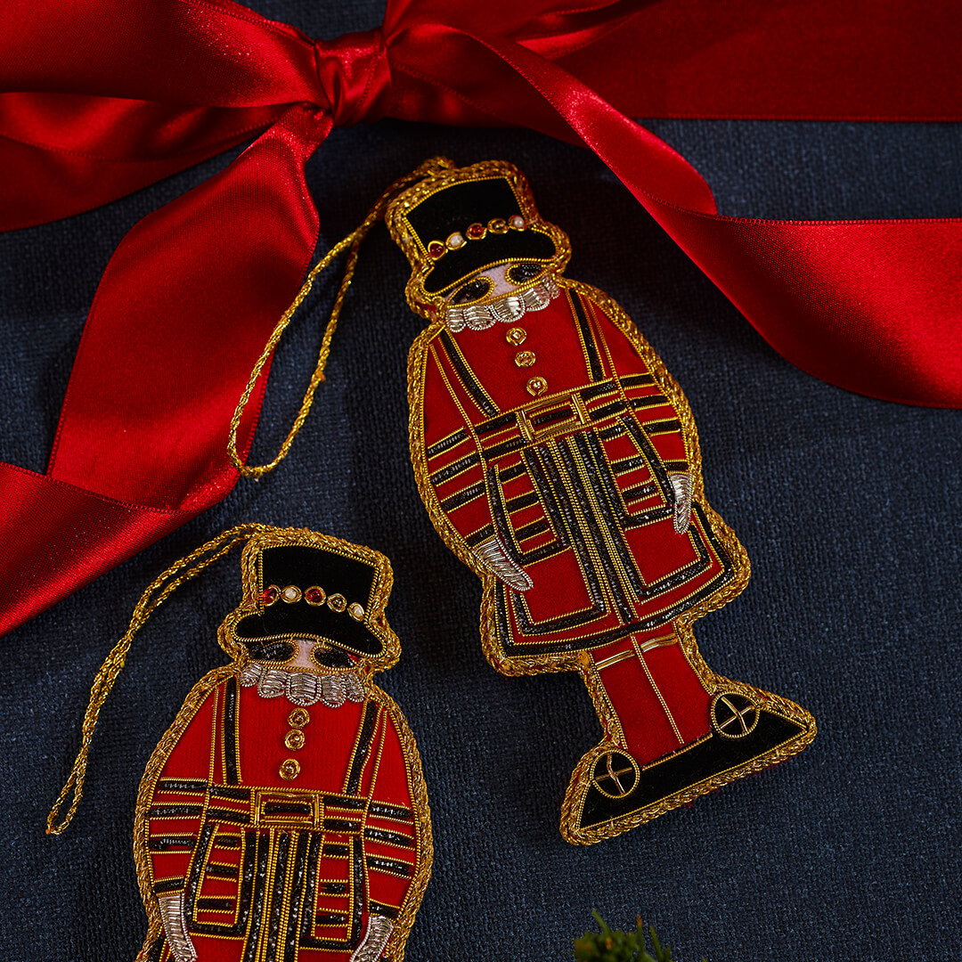 Tudor beefeater juletræspynt