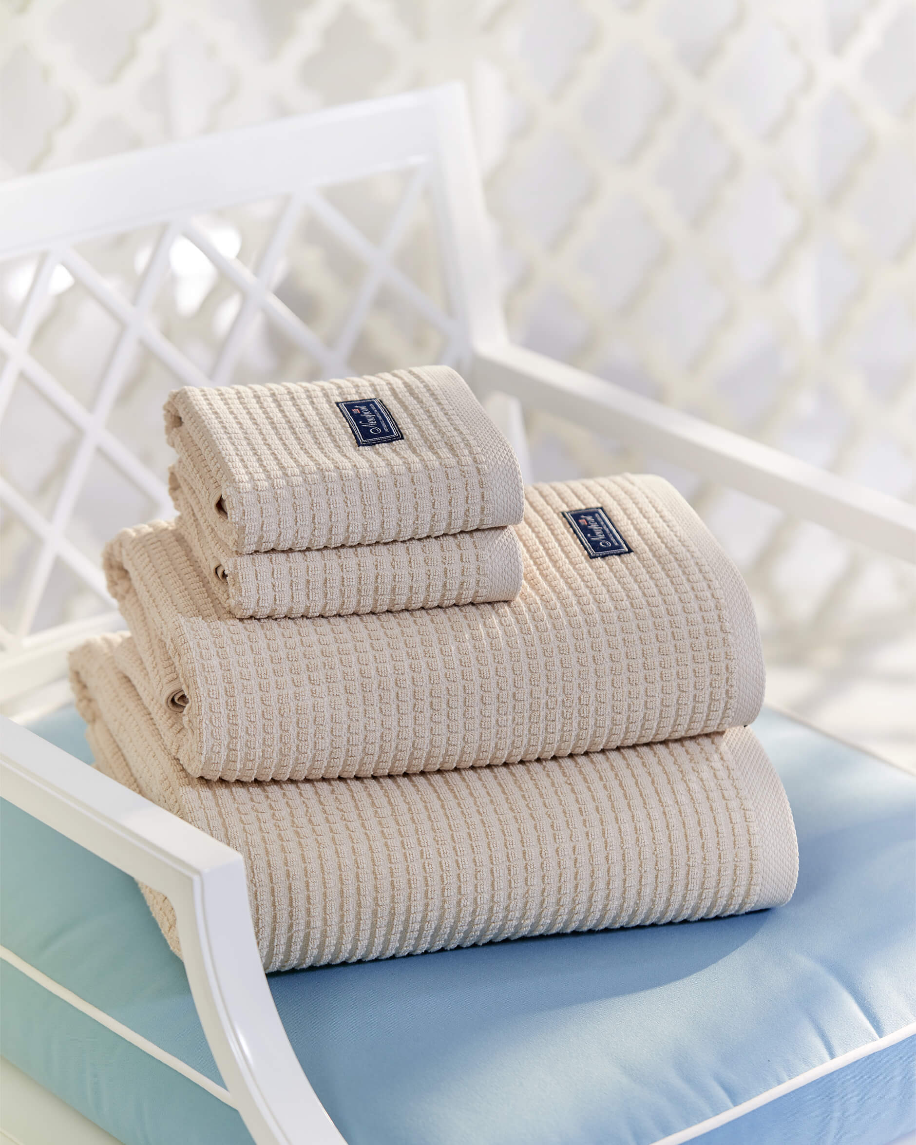 Fisher Island handduk beige