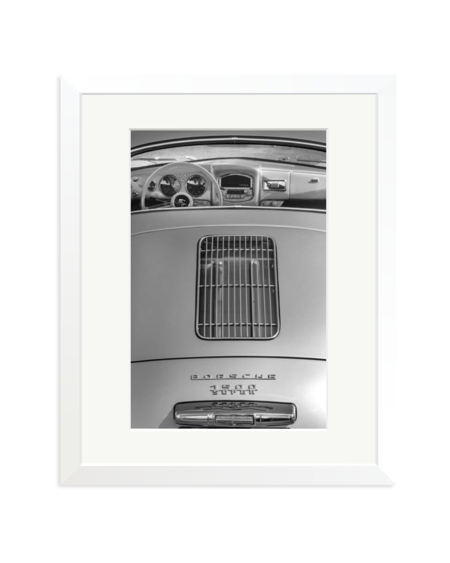 1955 Porsche 356 White / Medium