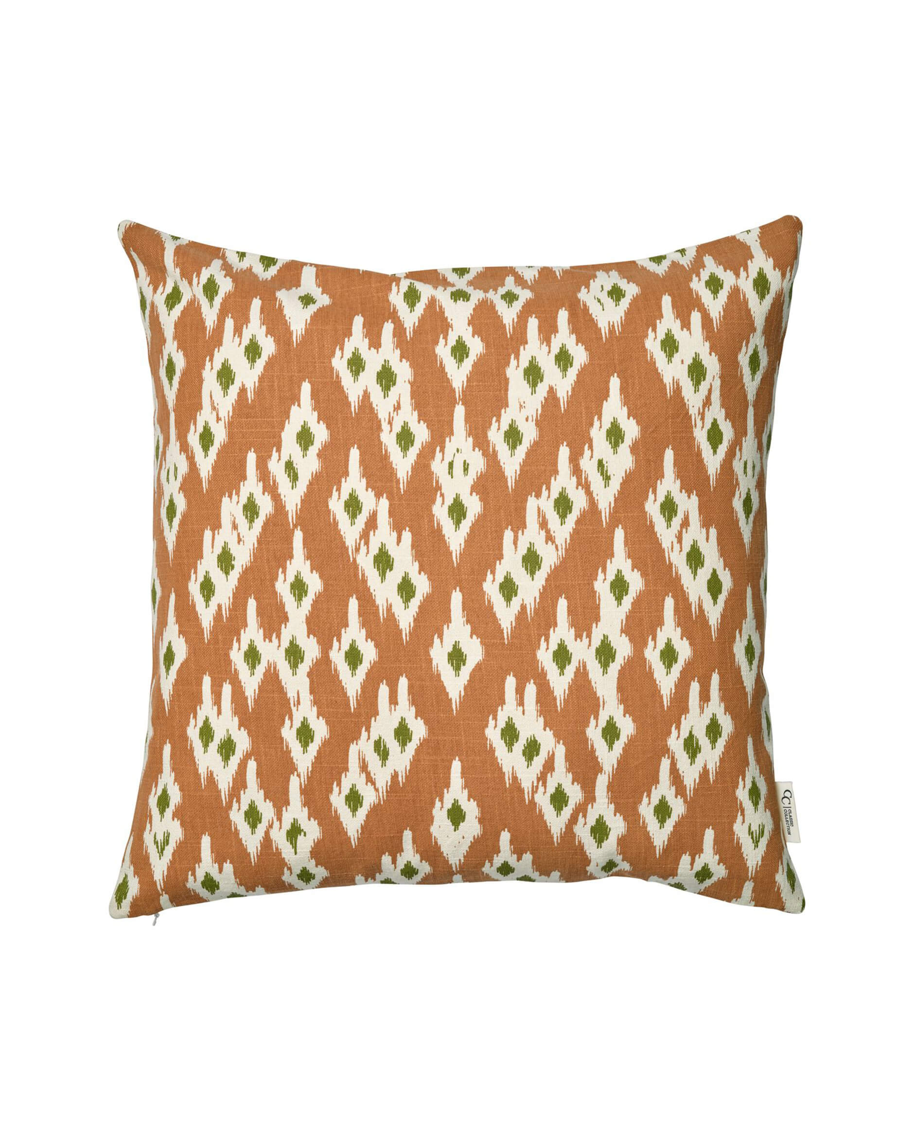 Ikat Diamond kissenhülle terrakotta