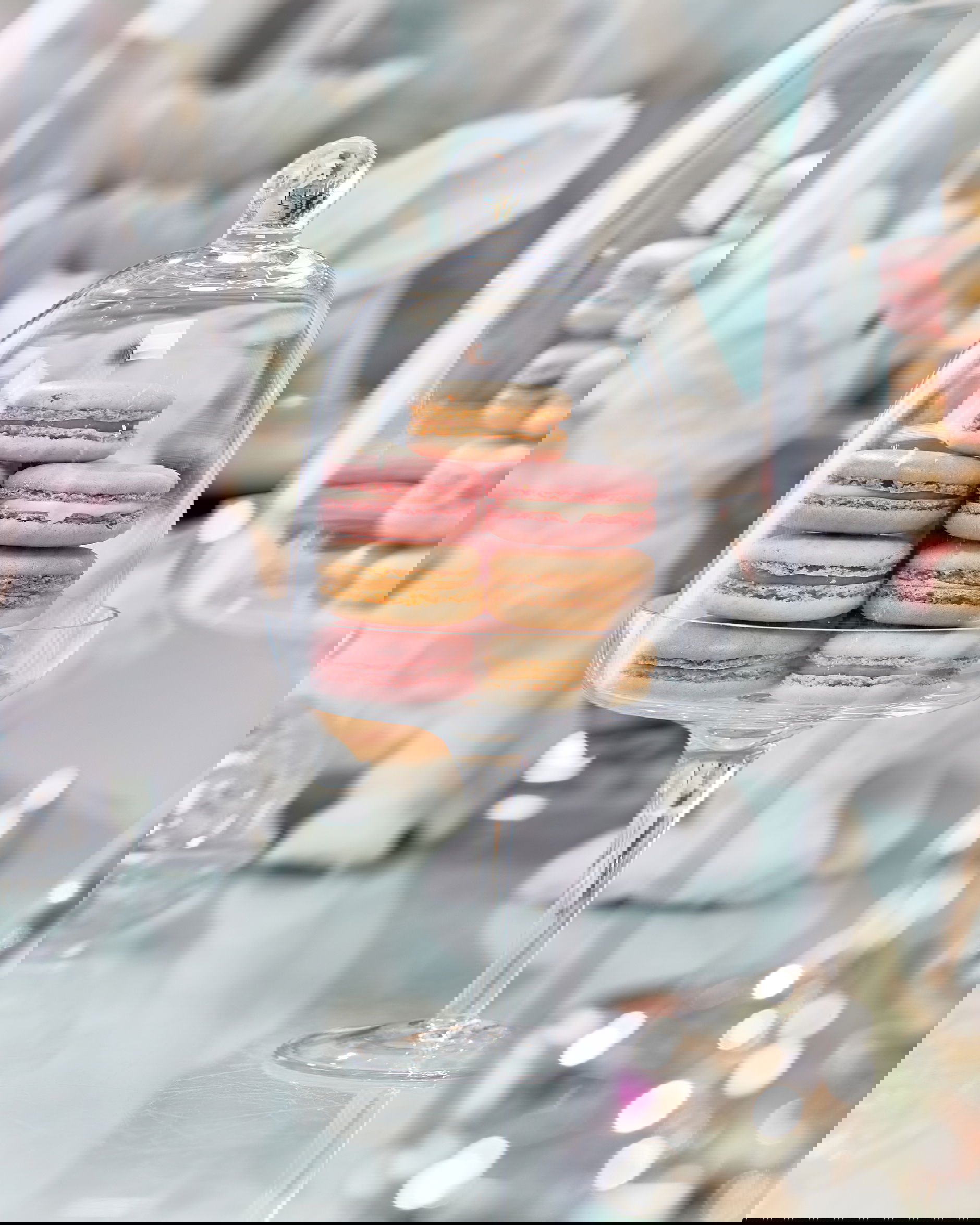 Macaron kakfat på fot