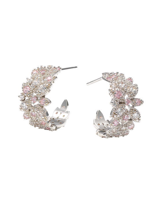 Laurel hoops øreinge sølv